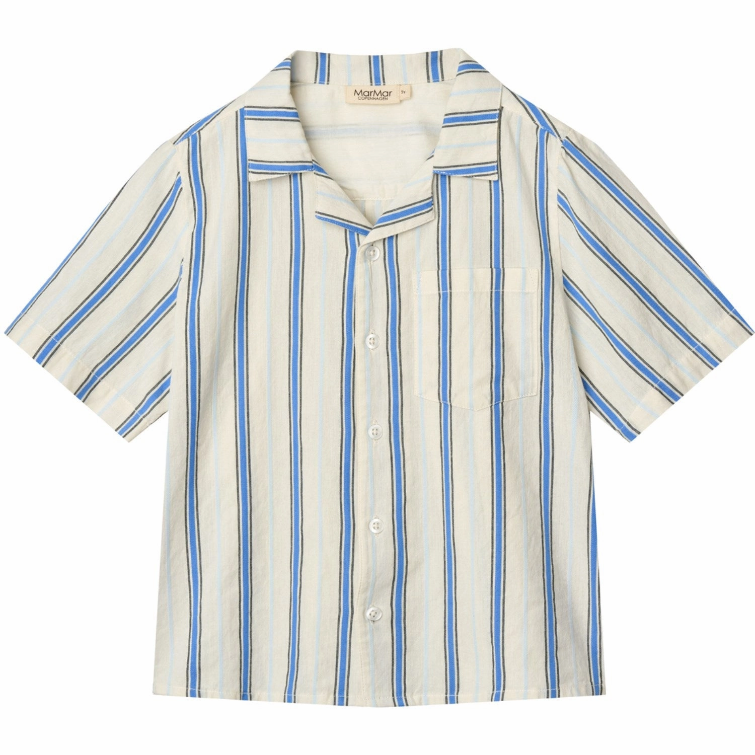 MarMar Cotton Stripes Chambray Stripe Tage T-shirt Timeless Style