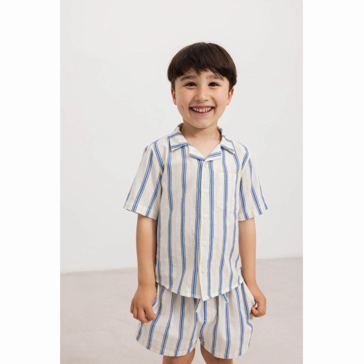 MarMar Cotton Stripes Chambray Stripe Tage T-shirt Day-to-Night Look