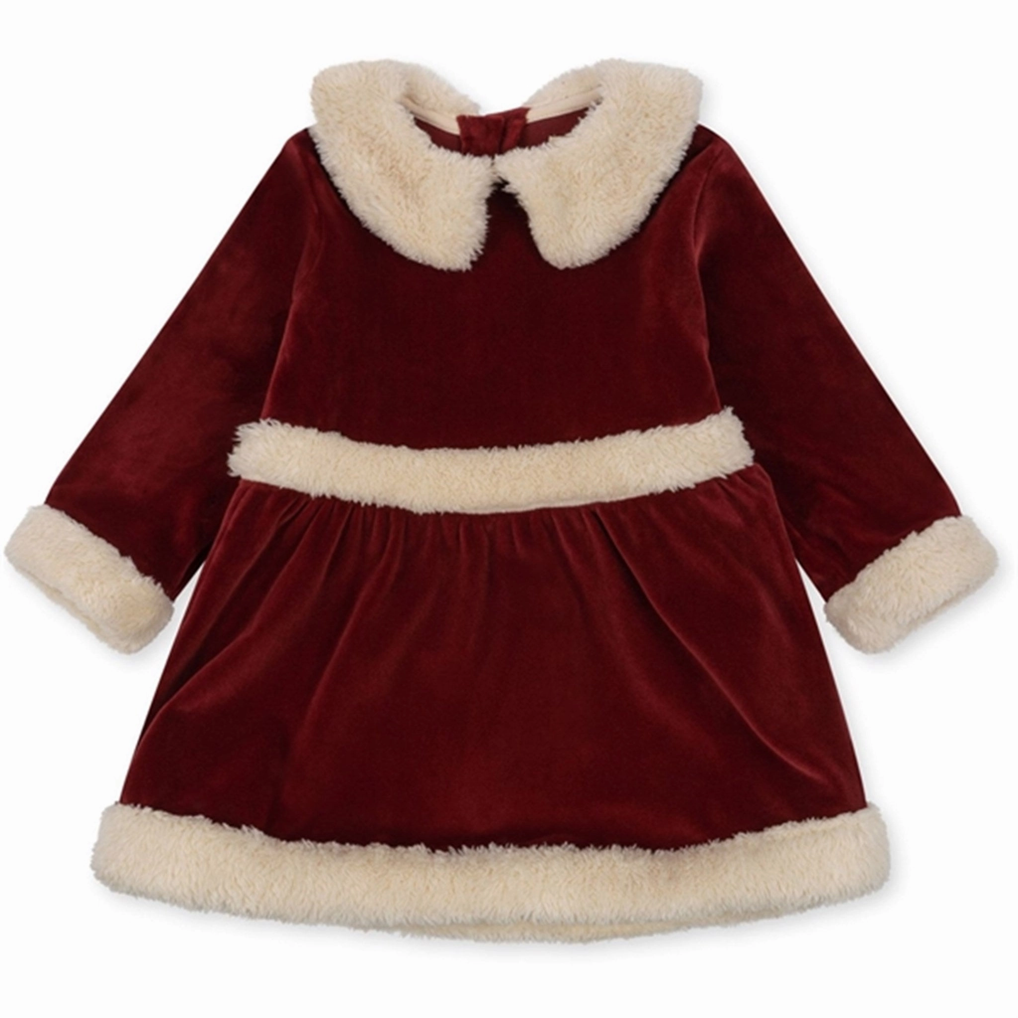 Natural Feel Konges Sl?jd Jolly Red Christmas Dress