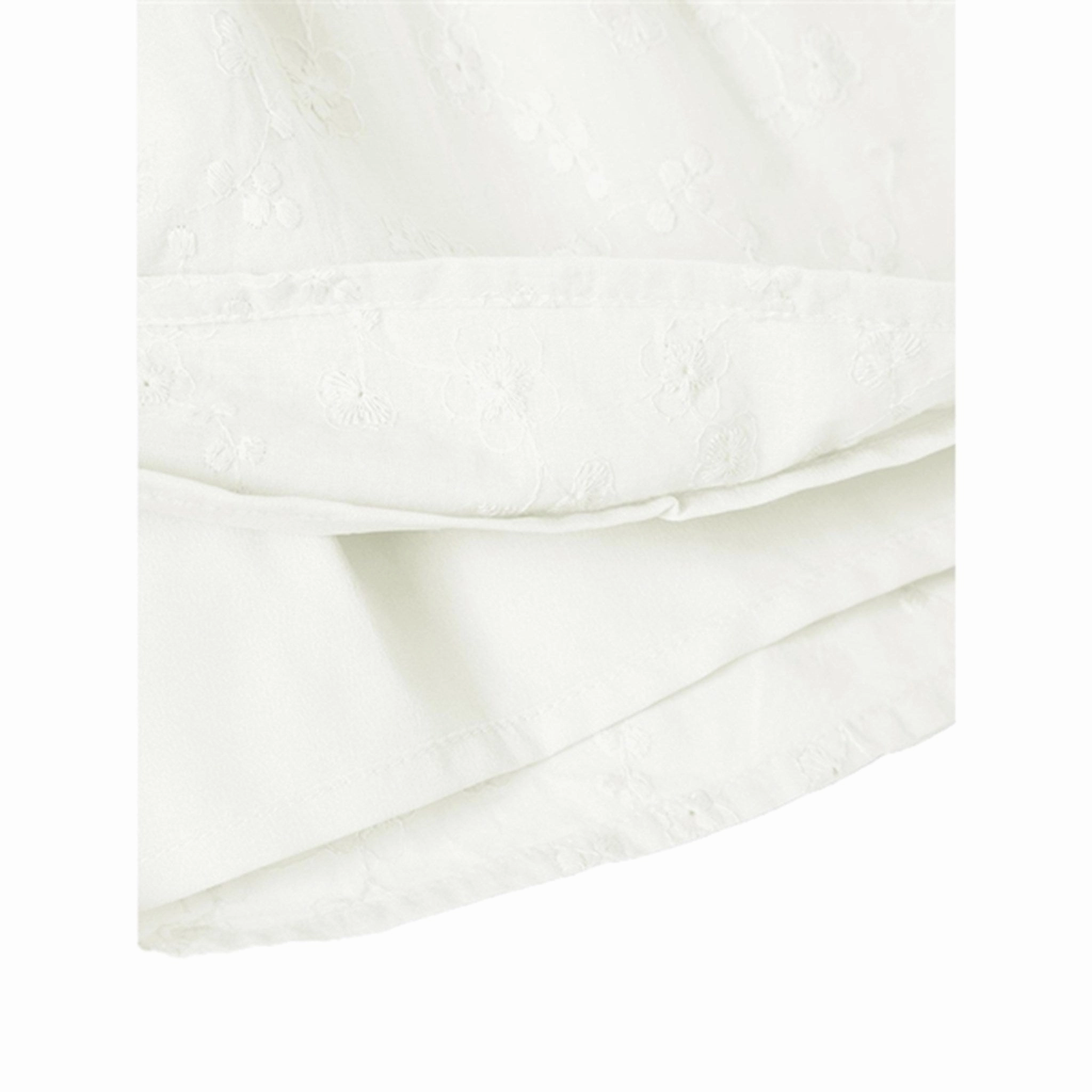 Style Forward Fitted Neat Name it Bright White Deliner Spencer Dress