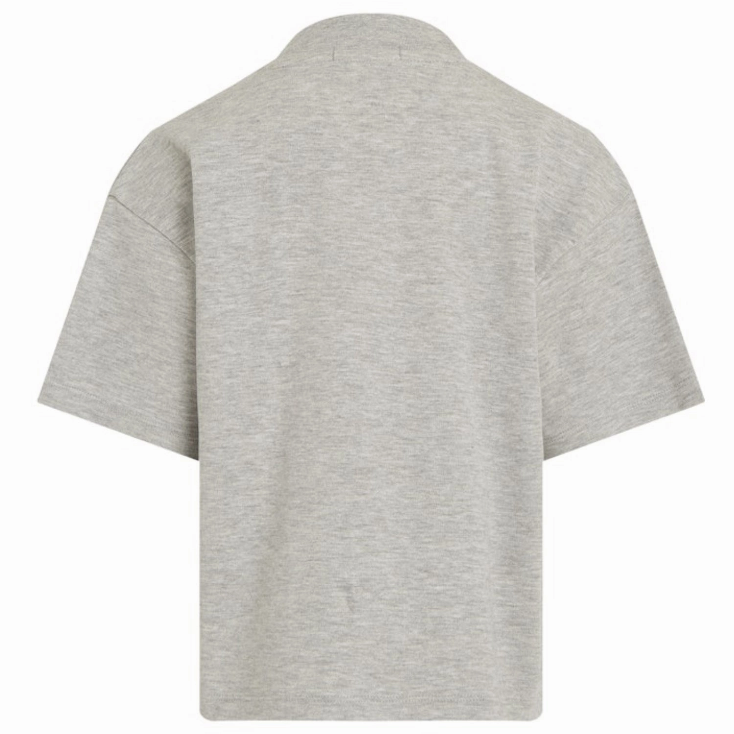 Smart Casual Look Cool Vibes Calvin Klein Light Grey Heather Stitch MonAndram Tee Ss