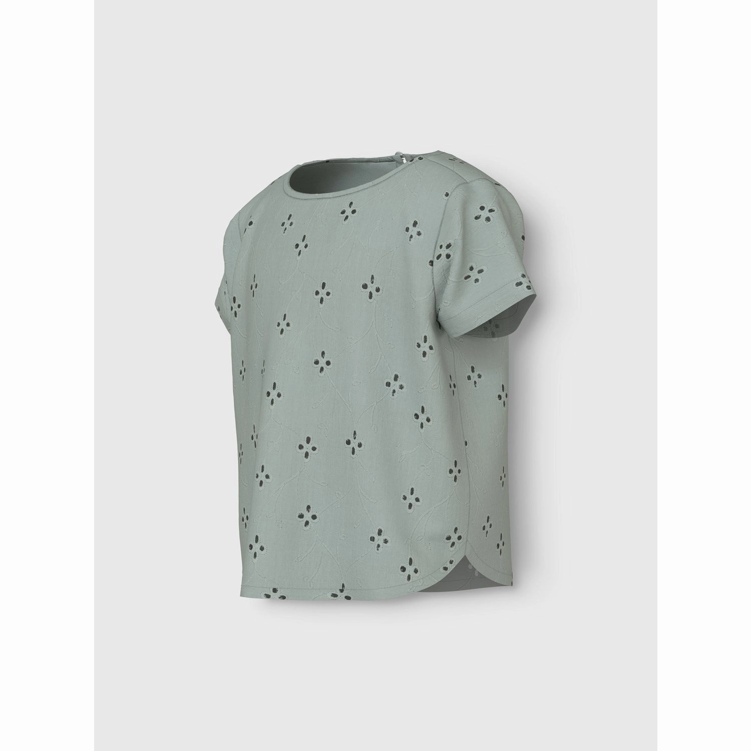 Name It Aqua Gray Violeta T-Shirt Comfy Vibes