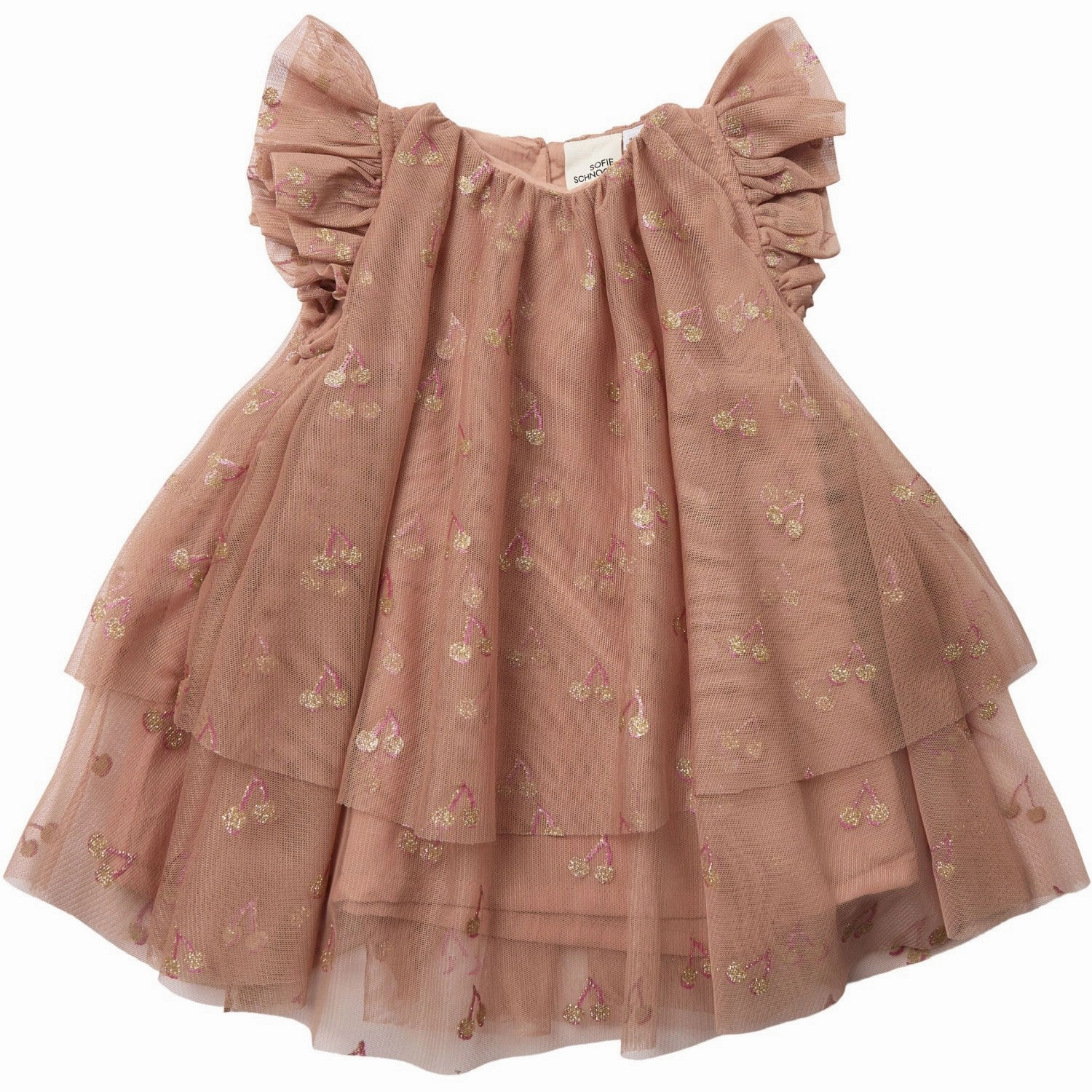 Sofie Schnoor Rosy Brown Dress Fashion Option