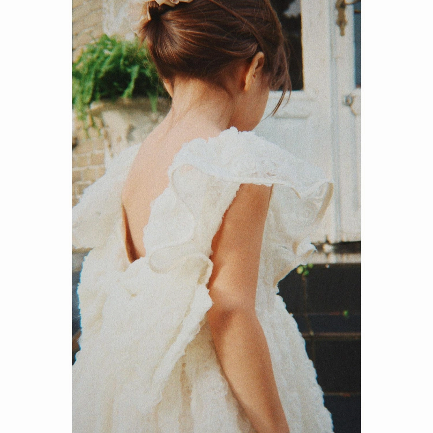 Konges Sl?jd Eggnog Celebration Cianna Flower Dress Perfect for Layering