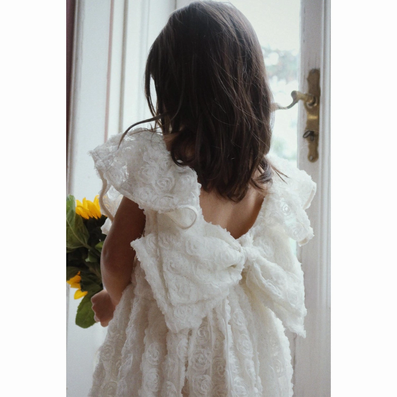 Youthful Style Understated Elegance Konges Sl?jd Eggnog Celebration Cianna Flower Dress