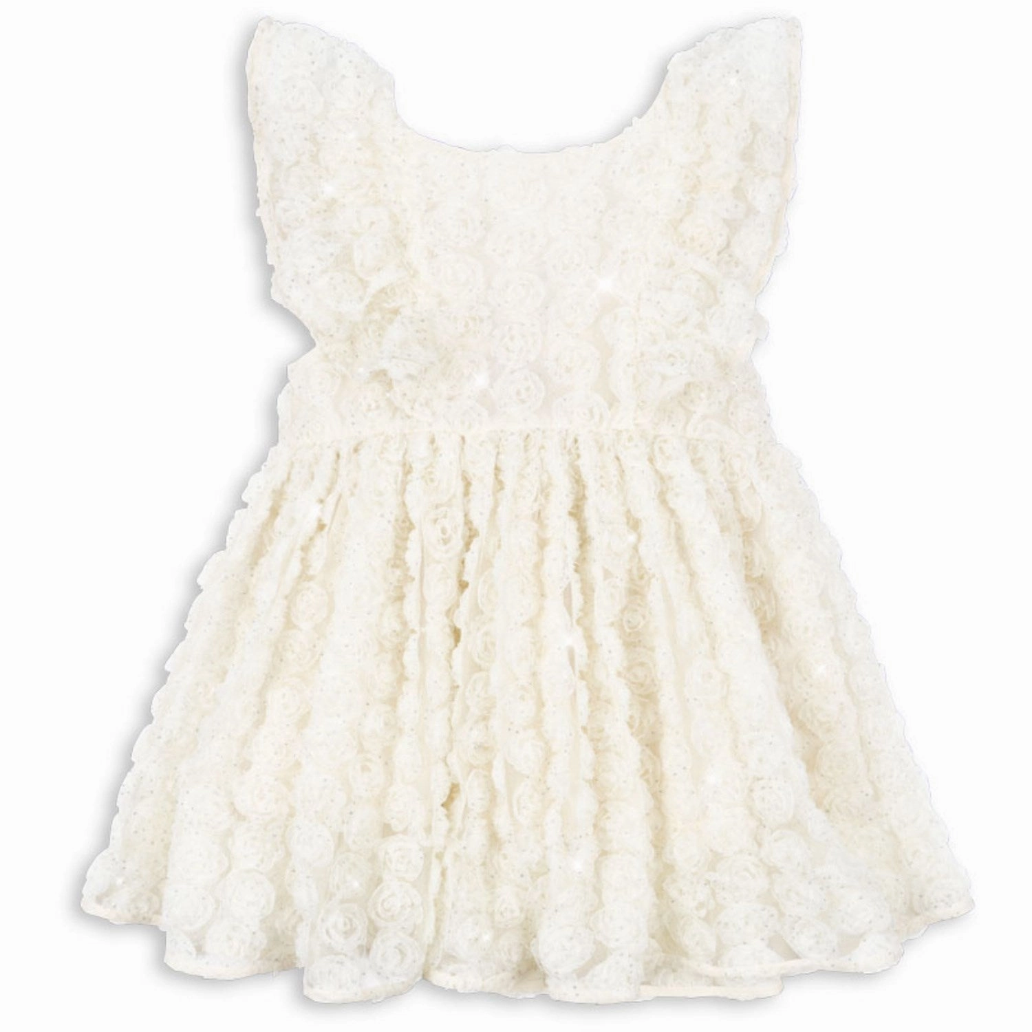 Konges Sl?jd Eggnog Celebration Cianna Flower Dress Premium Material