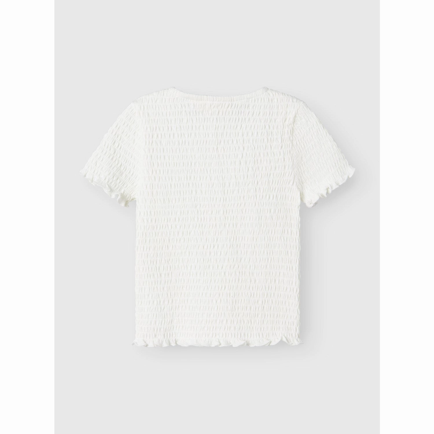 Weekend Comfort Wear All-Season Comfort Wear Lil'Atelier Coconut Milk Nmfjacoba Ss Short Slim Top Lil