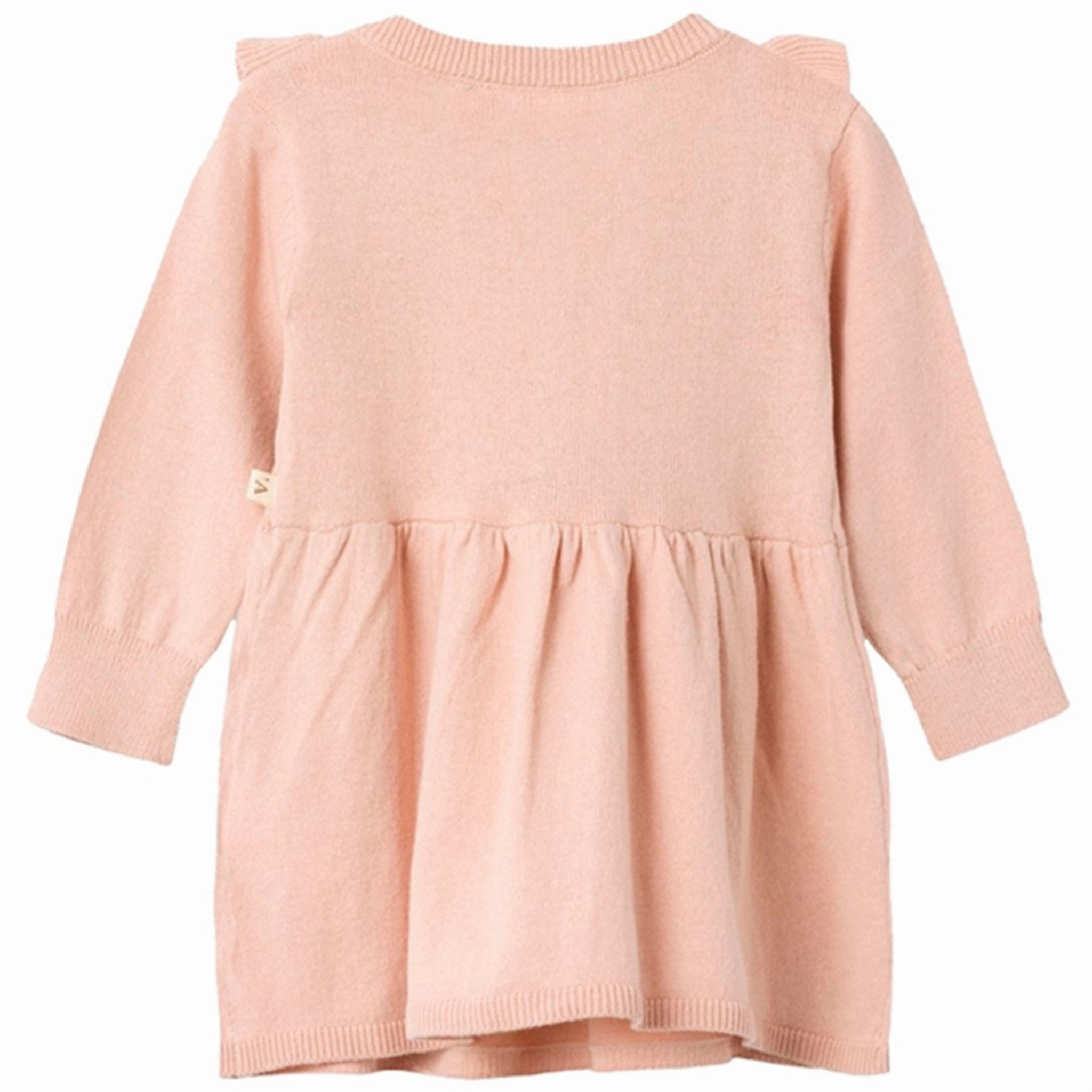 Lil'Atelier Rose Dust Lara Knit Dress Flowing Design Airy Drape