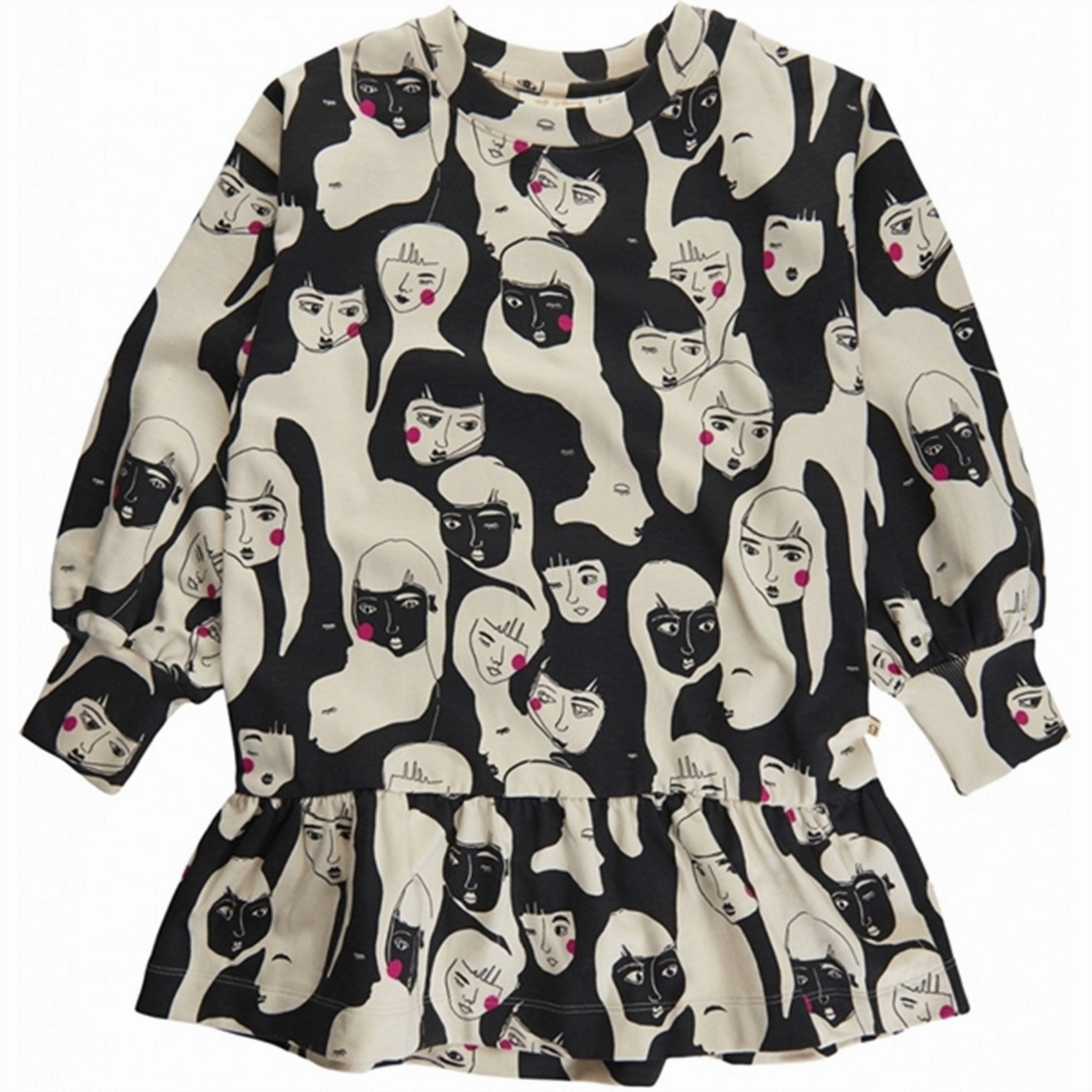 Soft Gallery Imanuella Cosmic Girl Dress Fog Chill Vibes Elastic-Cuff