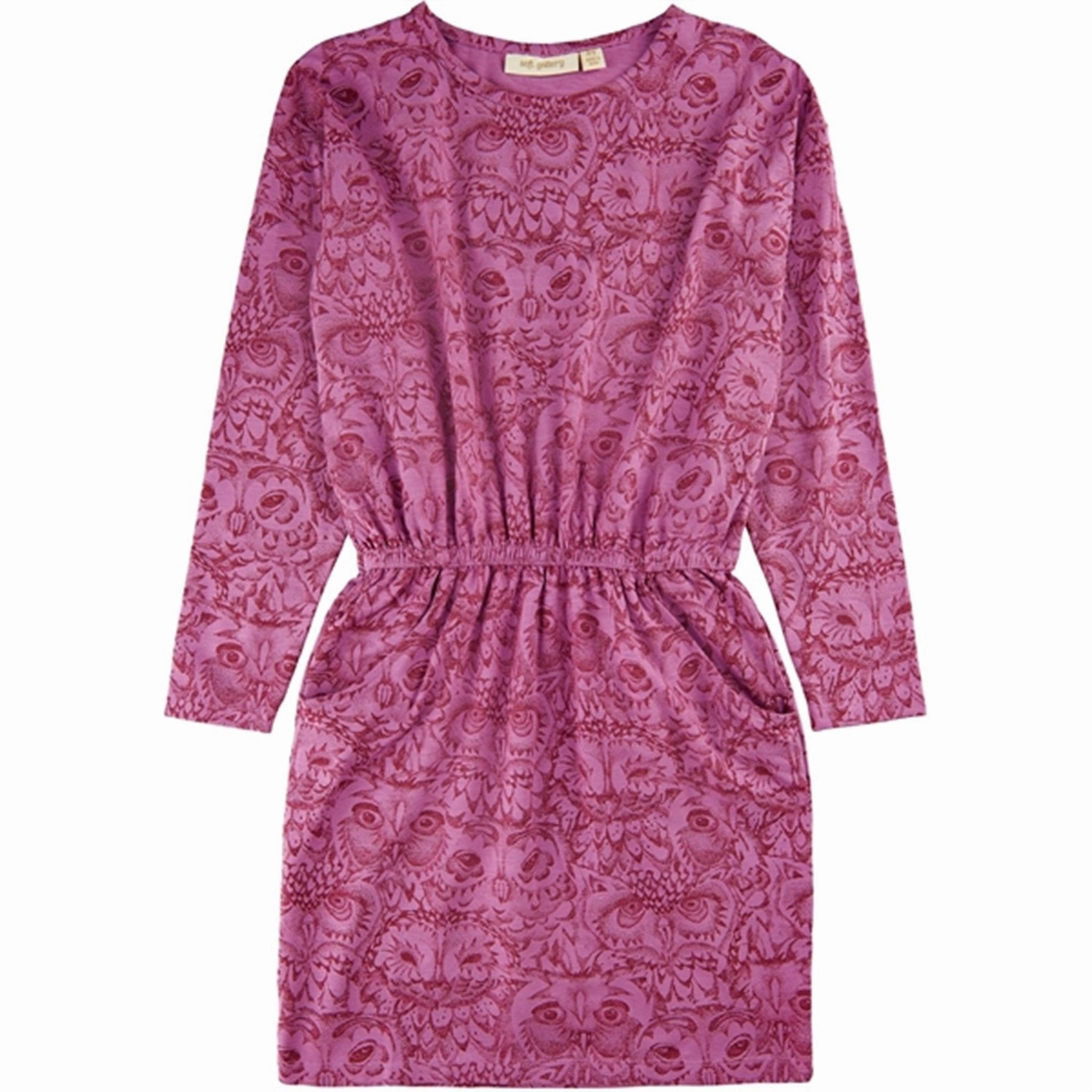 Polished Look Quick-Dry Soft Gallery Mulberry Vigdis Owl Dress