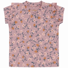 Outdoor Comfort Style Soft Gallery Woodrose AOP Flowerberry Sif T-shirt
