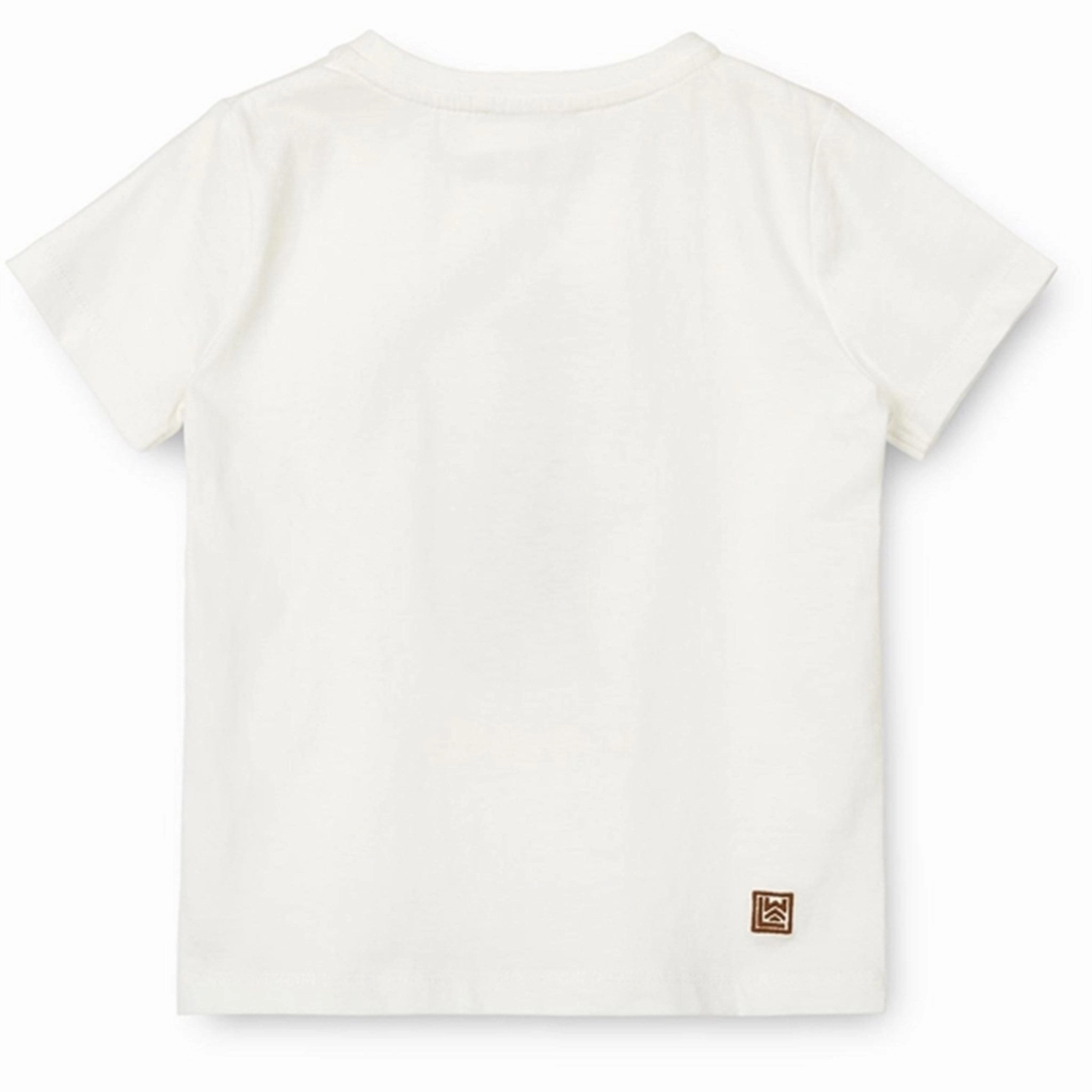 Comfortable And Versatile Basic Layer Liewood Leopard/Crisp White Apia Baby Placement T-shirt