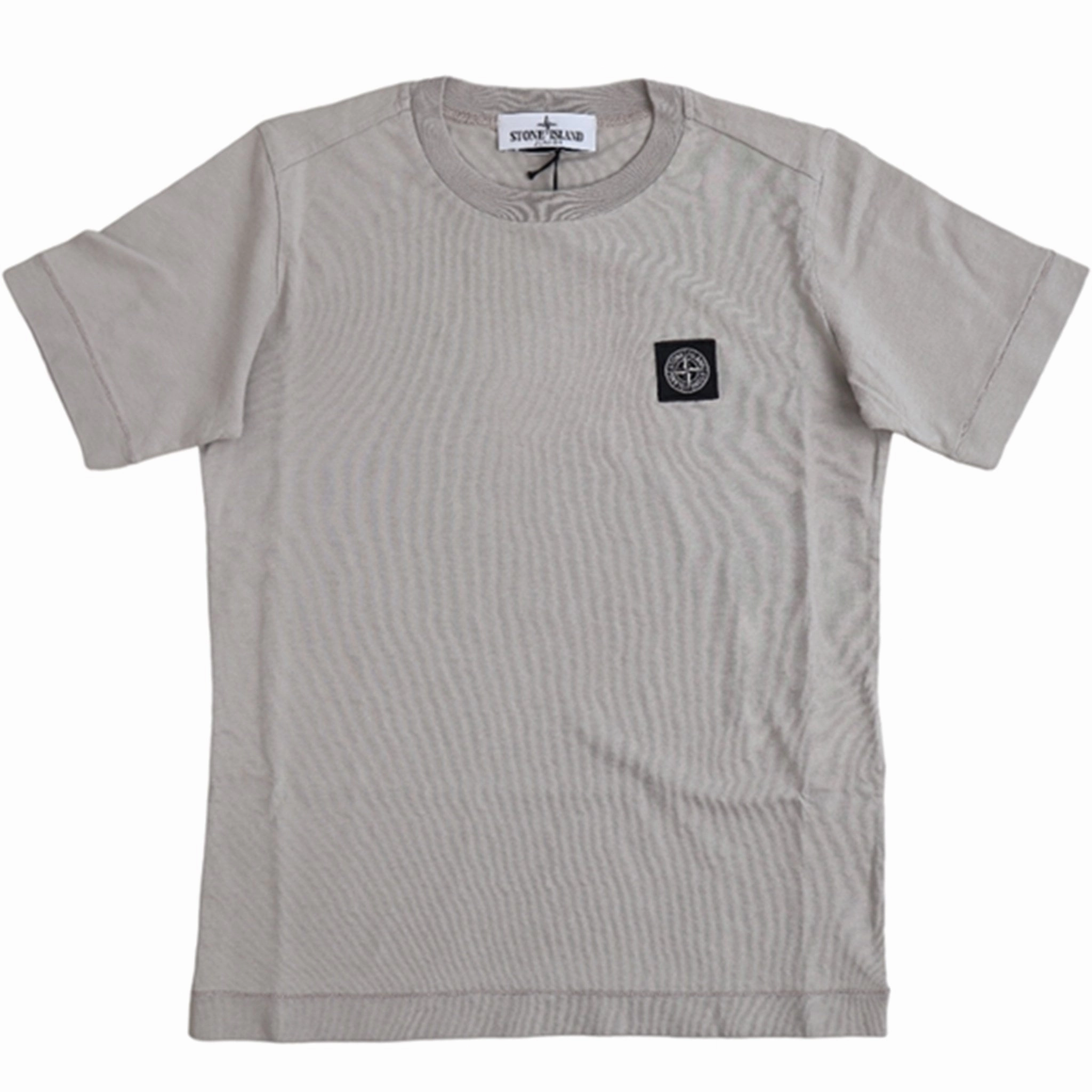 Casual Chic Stone Island T-shirt Dove Grey