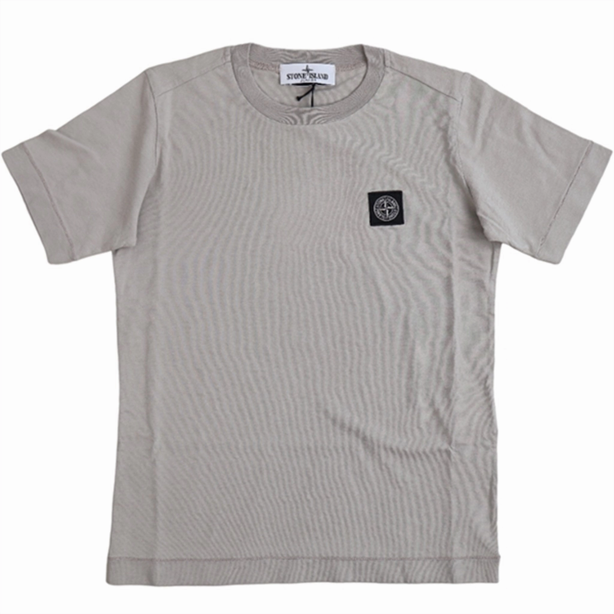Casual Comfort Wear Versatile and Comfortable Stone Island T-shirt Dove Grey