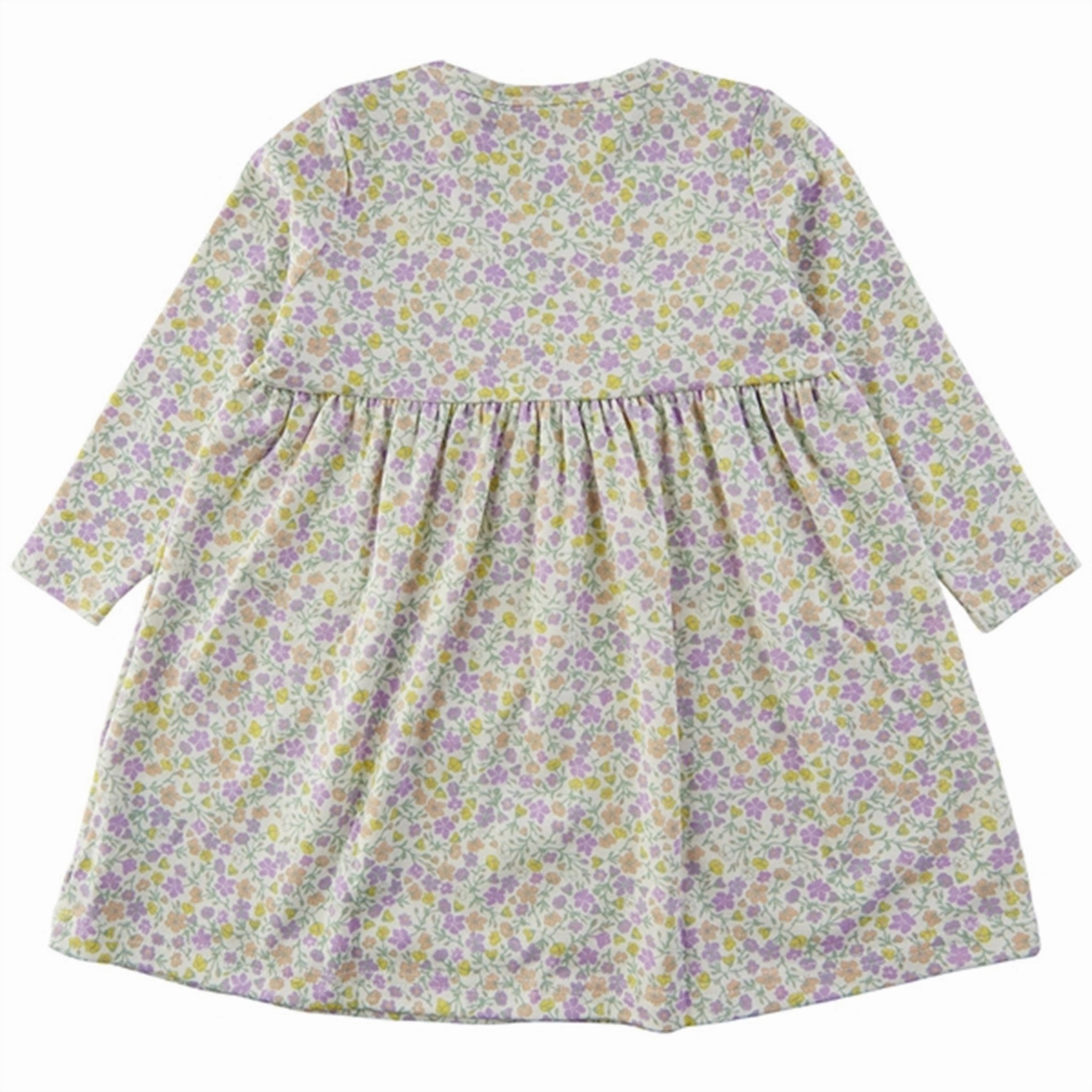 Soft Gallery Snow White Jenni Pastelflowers Kjole Playful Cut Bold Elegance