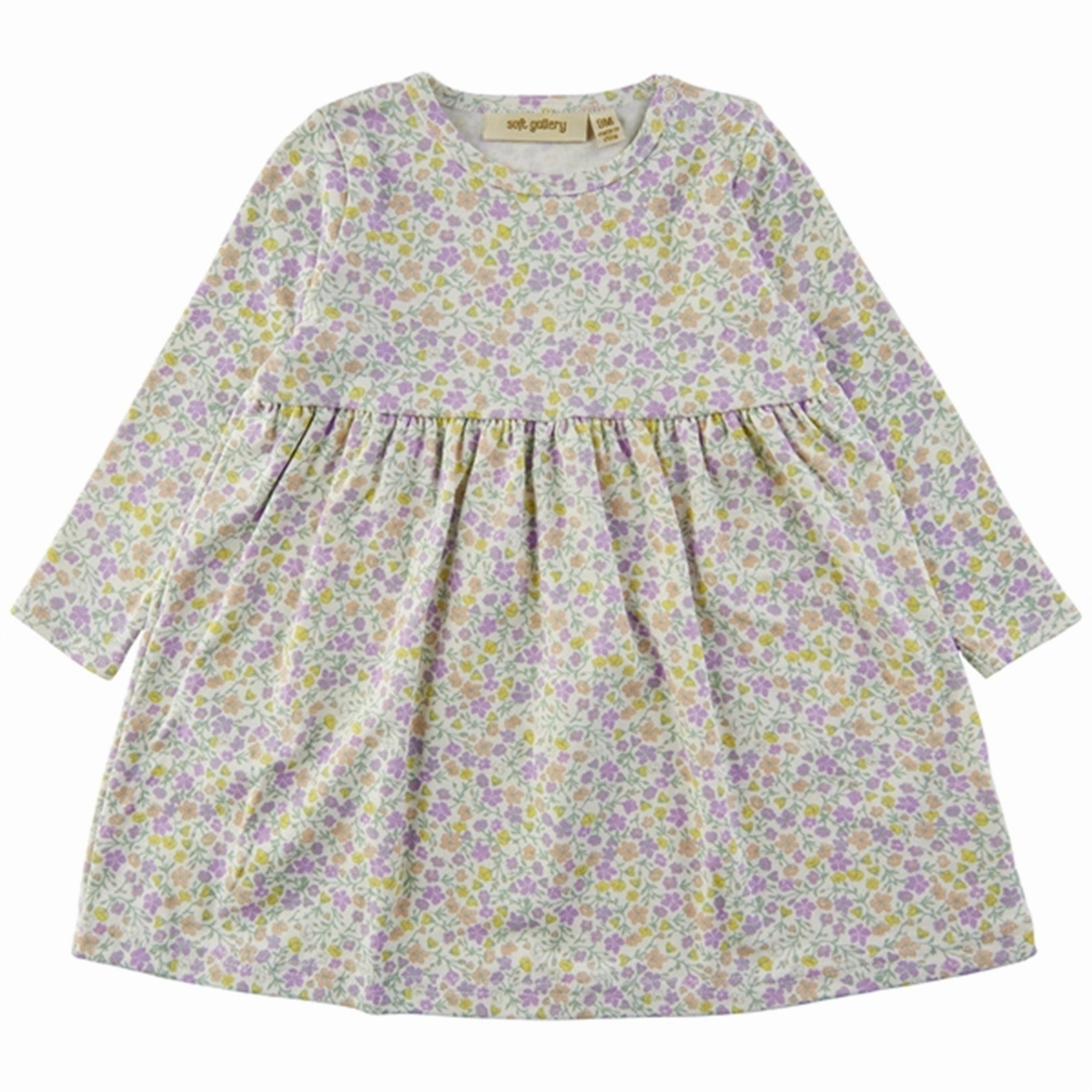 Soft Gallery Snow White Jenni Pastelflowers Kjole Korean Mood