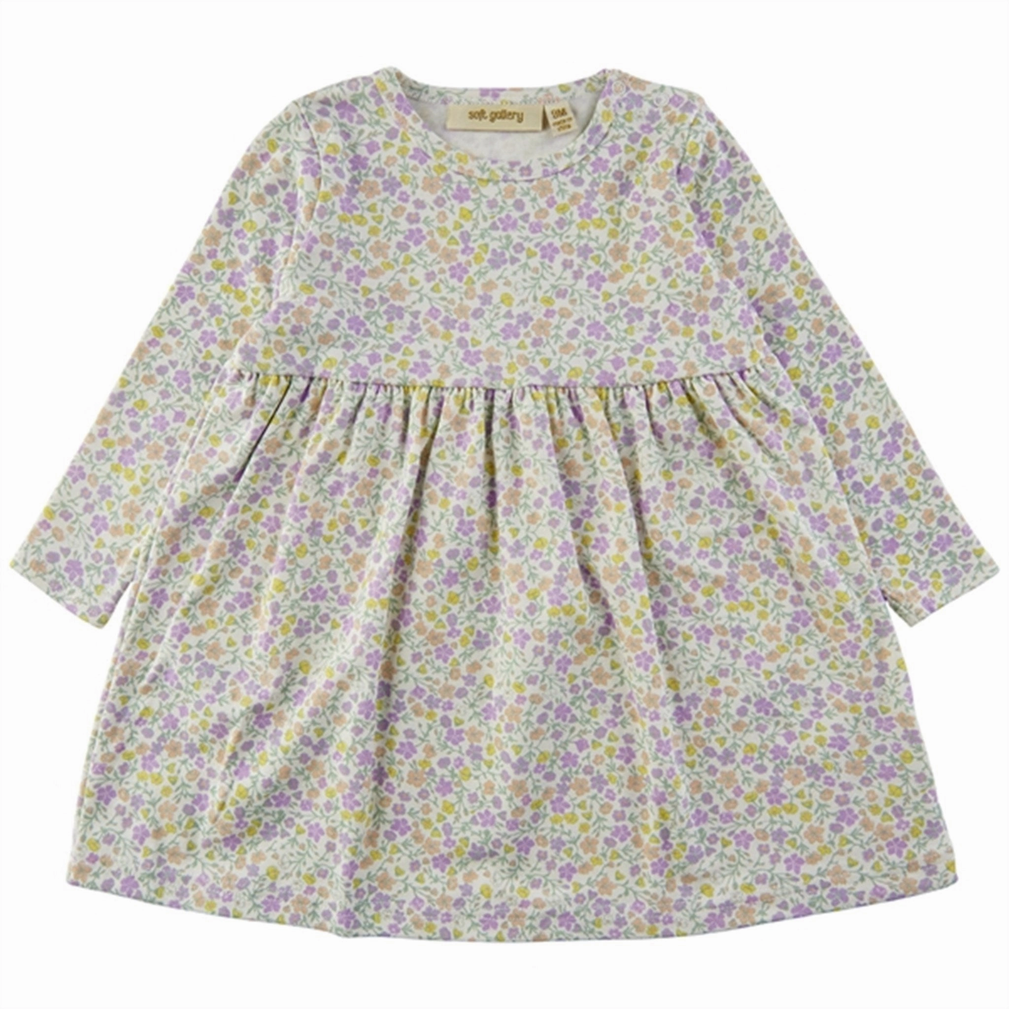 Mid Fit Date-Night Soft Gallery Snow White Jenni Pastelflowers Kjole