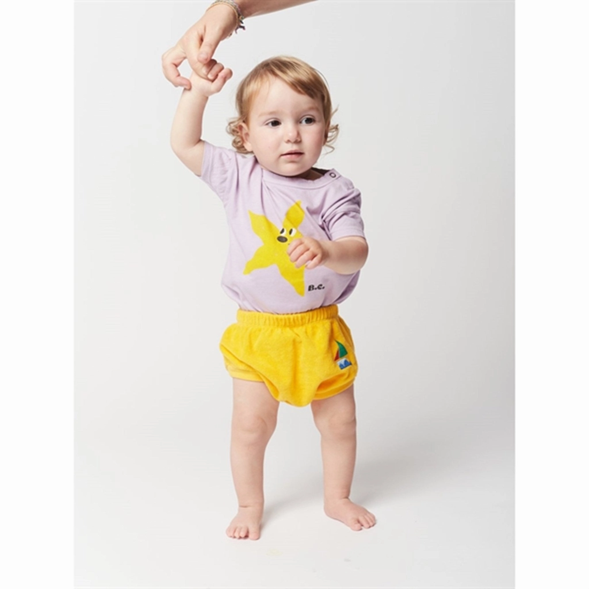 Bobo Choses Lavender Starfish T-Shirt OdorResistant Fabric
