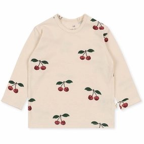 Konges Sl?jd Ma Grande Cerise Basic Blouse Neutral Tone shopping spree