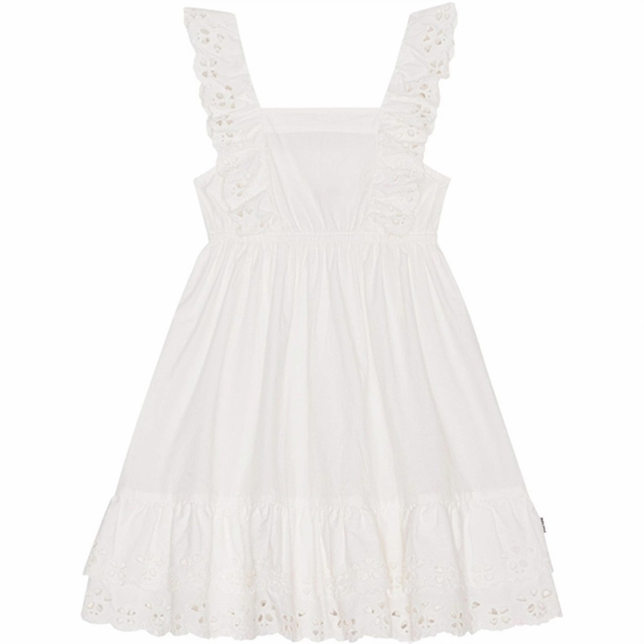 Molo White Ceelos Dress OdorControlTreatment Interchangeable-Detail