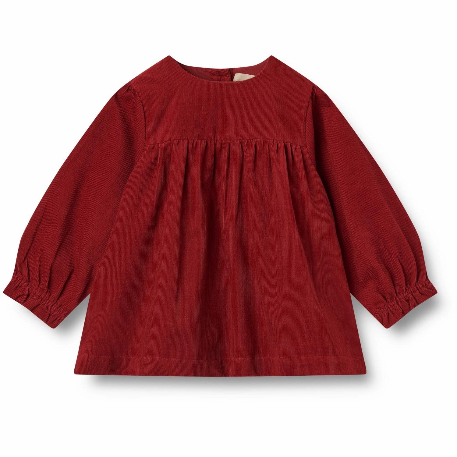 Wheat Cherry Red Dress Elvira Tailored Layers