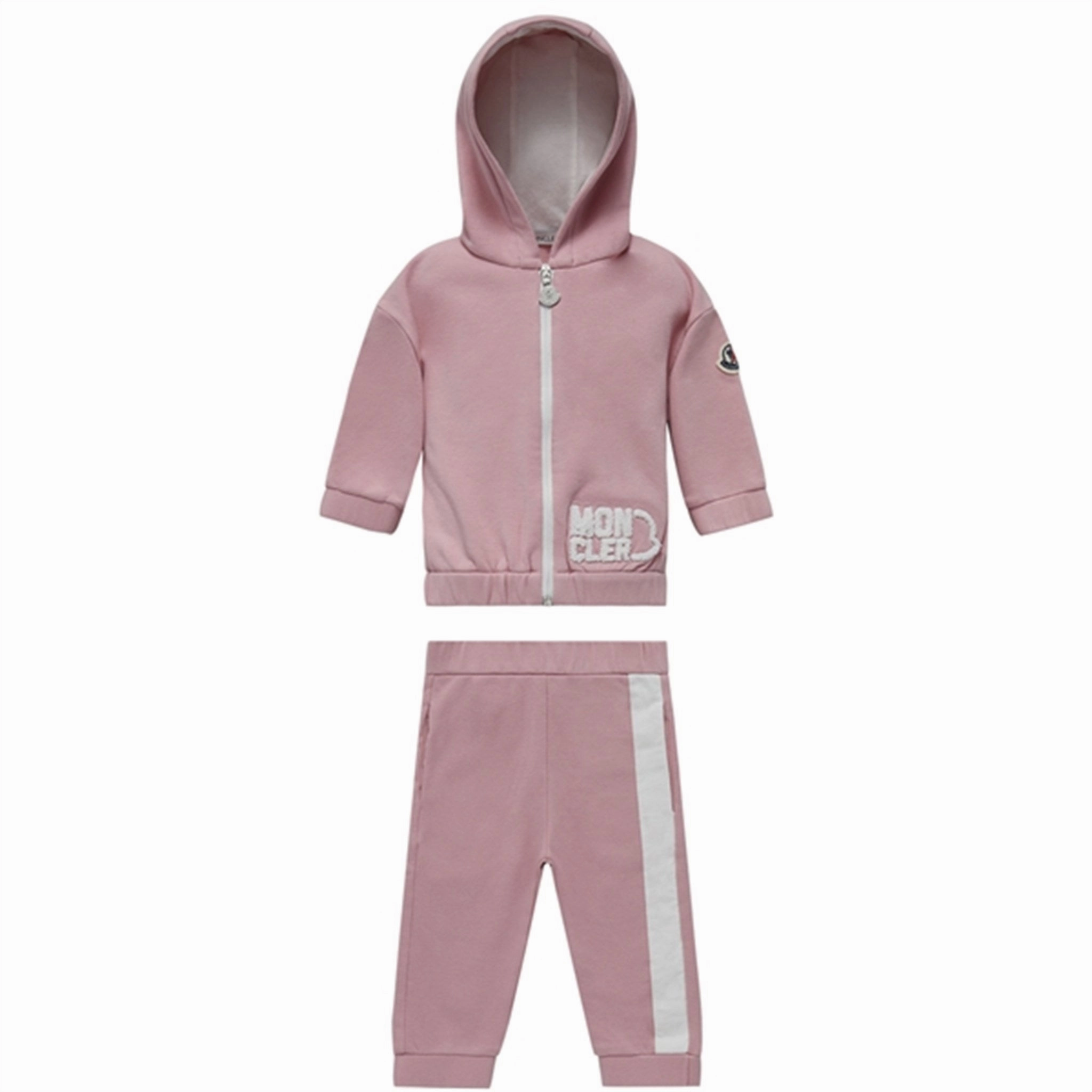 Moncler Sweatset Pink Performance Fabric