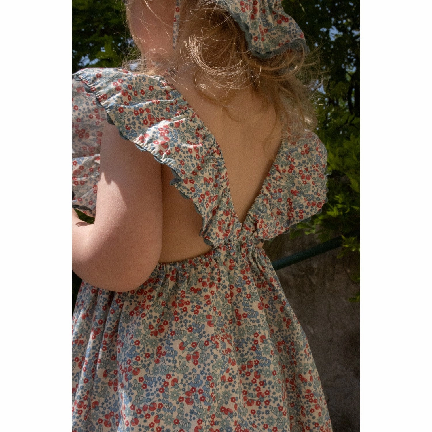 Mid layer One-Shoulder Konges Sl?jd Konges Sl?jd Verbena Kjole, 2Y, Bibi Blue