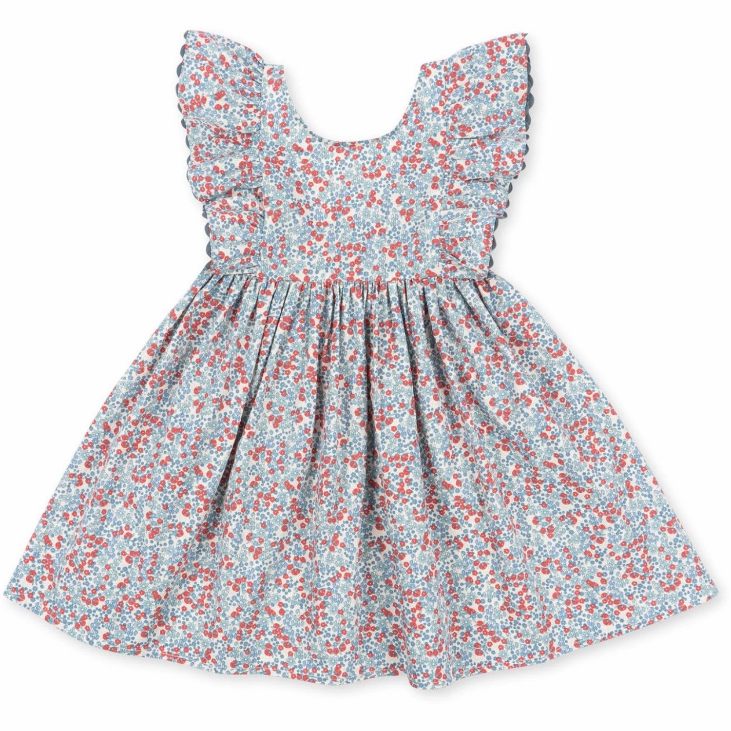 Layered Movement Relaxed and Effortless Konges Sl?jd Konges Sl?jd Verbena Kjole, 2Y, Bibi Blue