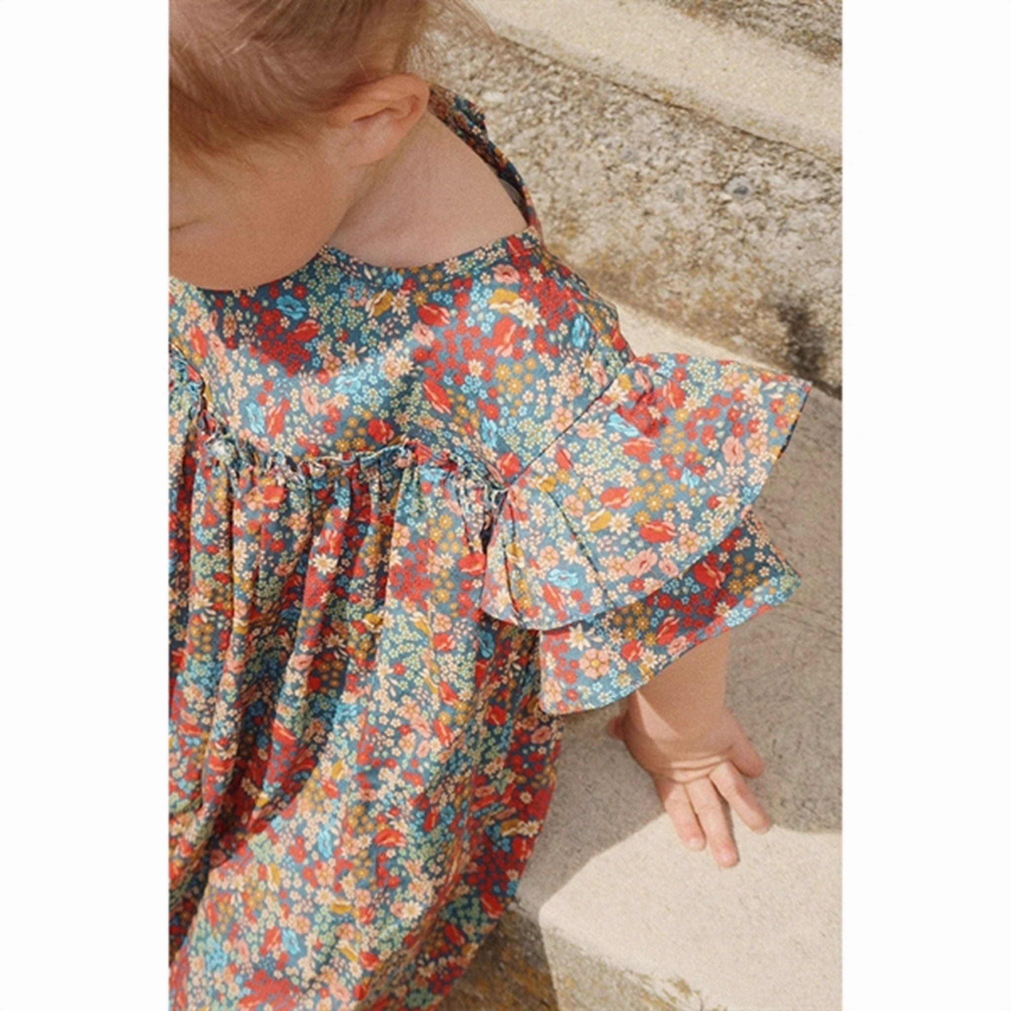 Chic Balance Konges Sl?jd Villetta Blue Cille Dress