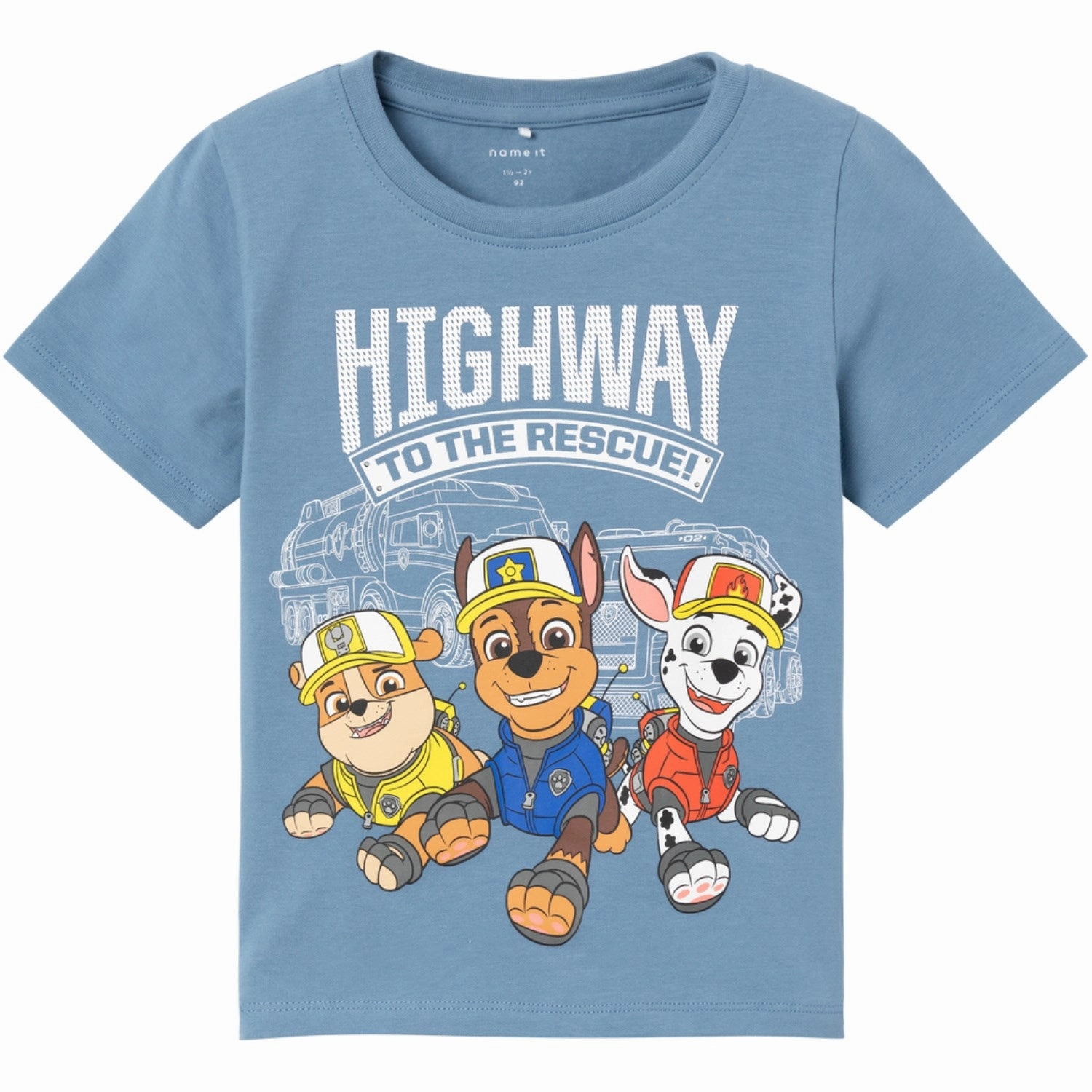 Comfortable Wear Name It Provincial Blue Ario Paw Patrol T-Shirt