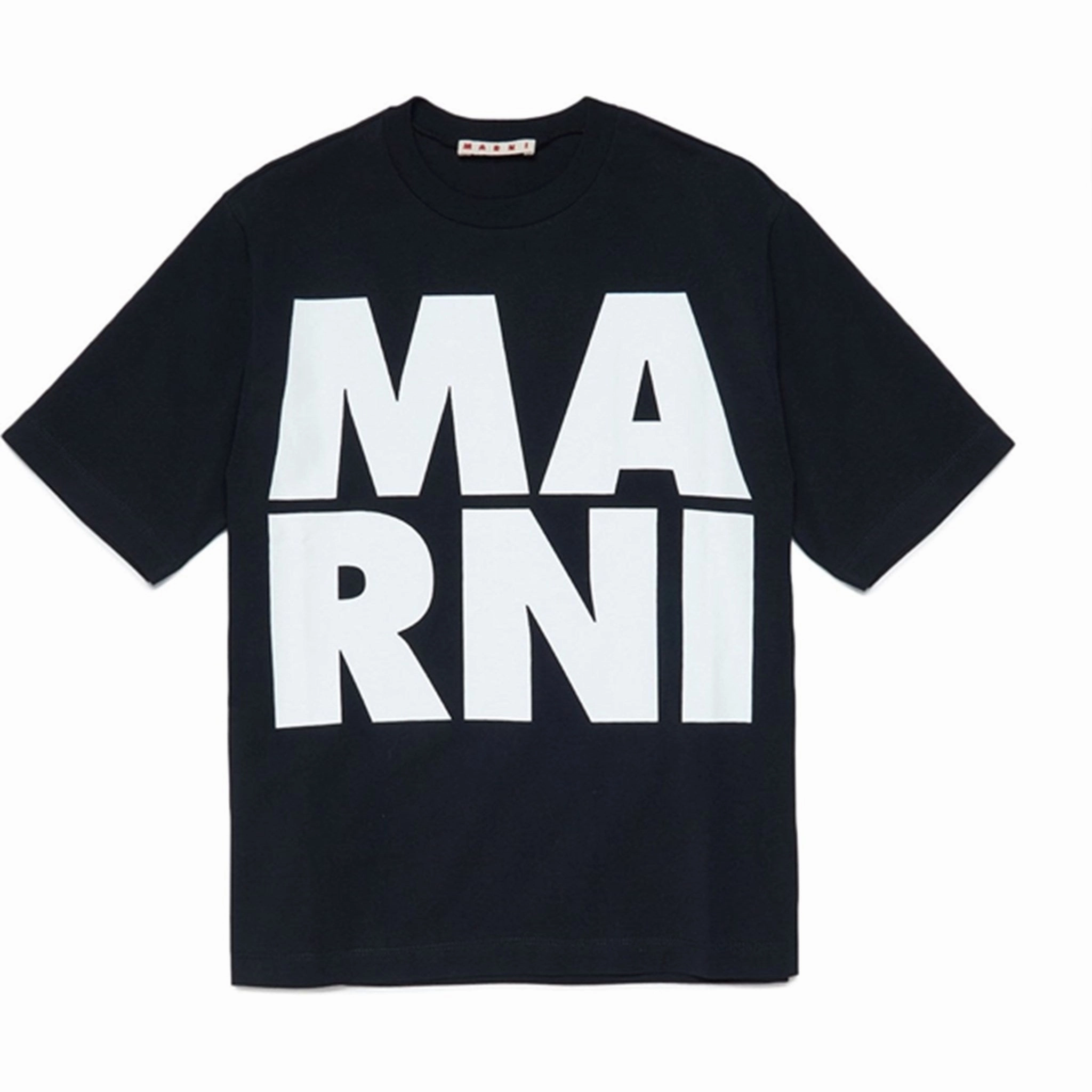 Marni Black T-shirt Urban Casual Look Tagless Comfort