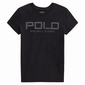 Ralph Lauren T-Shirt Black Scoop neck