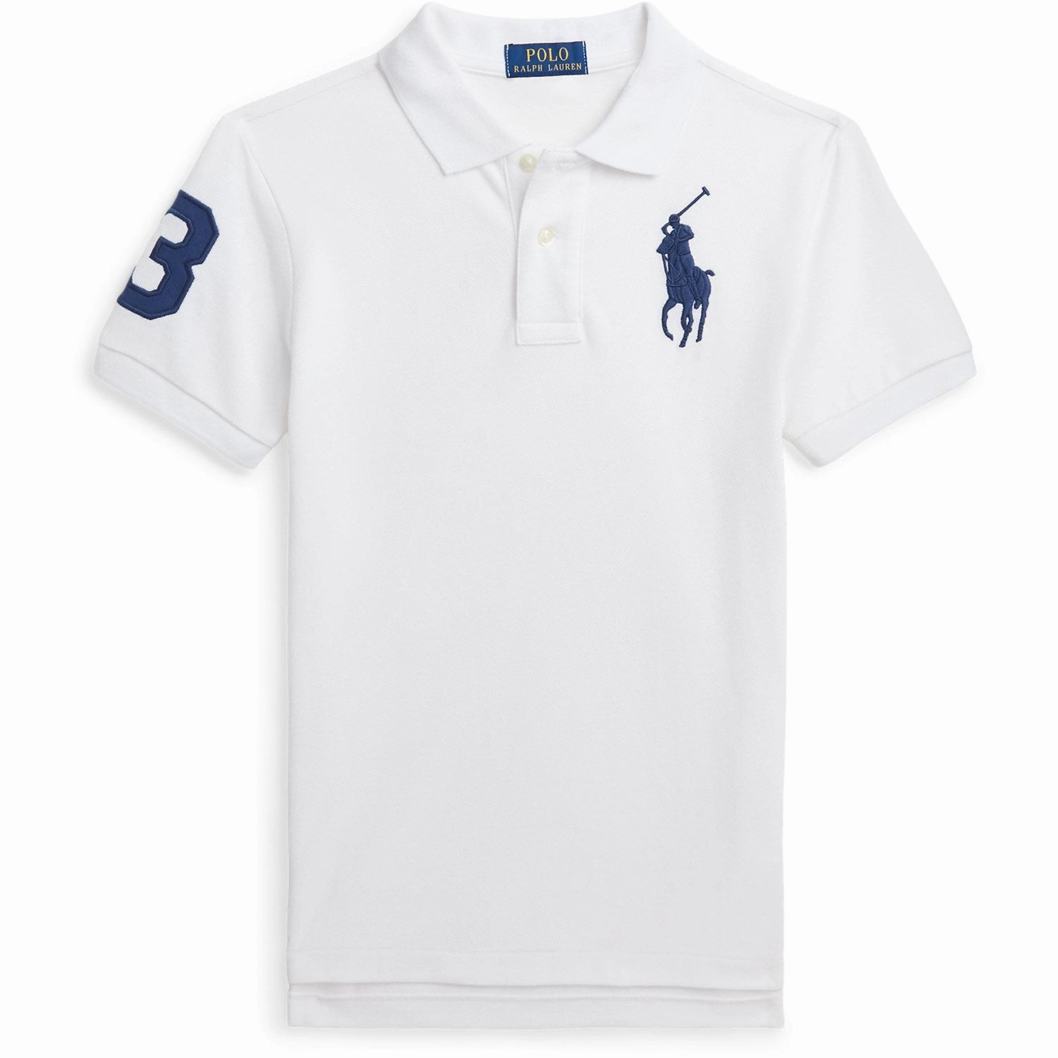 Polo Ralph Lauren White/C7996 Boy Polo Shirt Breathable Jersey Classic Comfort