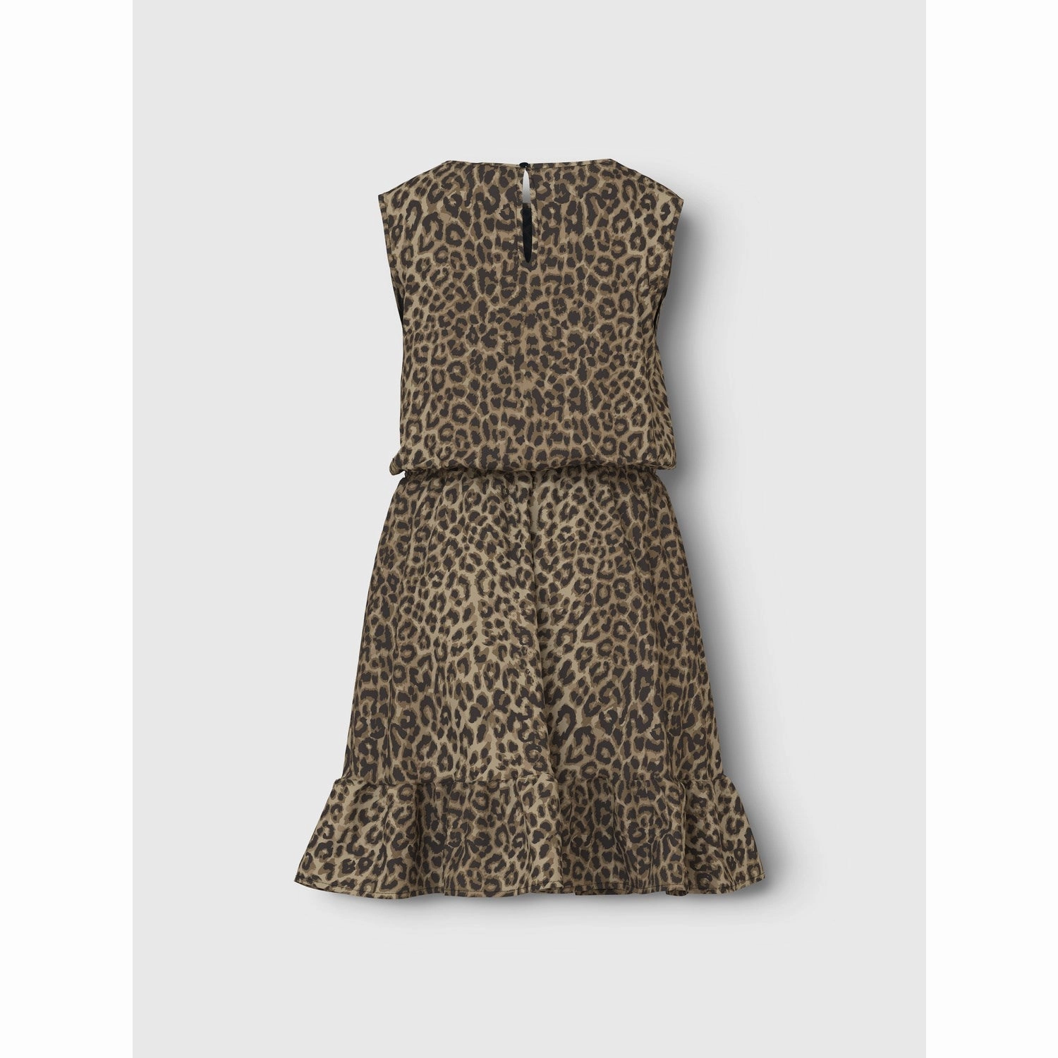 Jewel Tones Birthday-Celebration Name It Black Leopard AOP Vinaya Spencer Dress