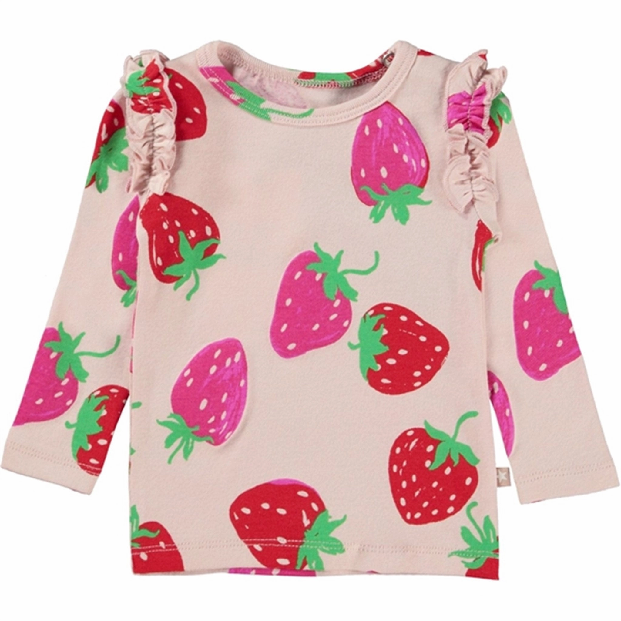 Pocket Detailing Molo Strawberries Mini Emma Shirt