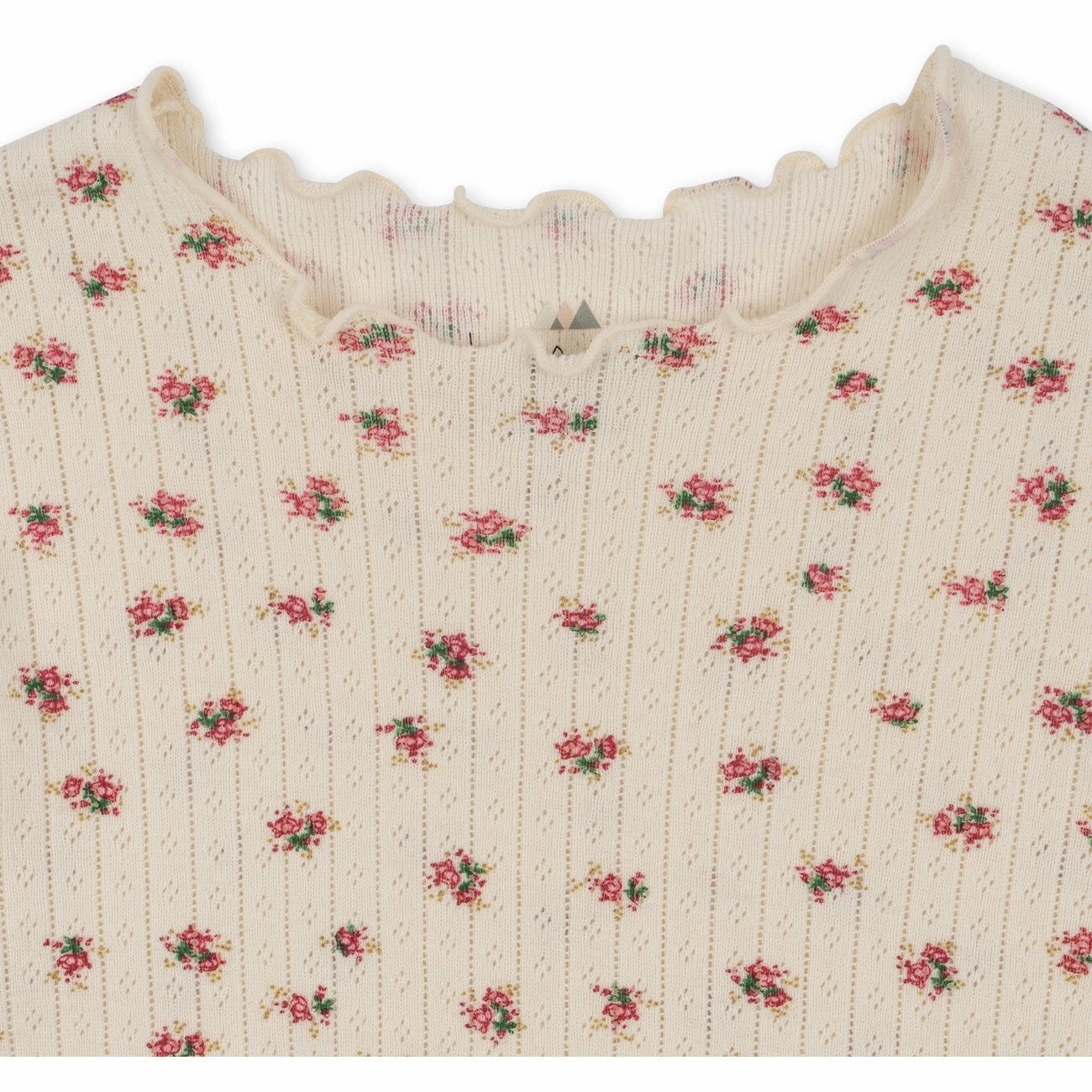 Konges Sl?jd Bloomie Minnie T-shirt Flexible Ribbed Neckline Breathable wear