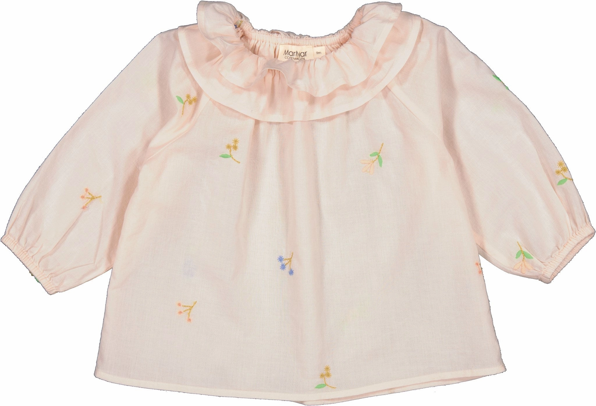 Fitted Design MarMar Cotton Embroidery Spring Embroidery Tonella Shirt