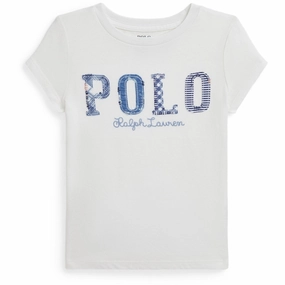 V-Neck UV resistant Polo Ralph Lauren Deckwash White T-Shirt