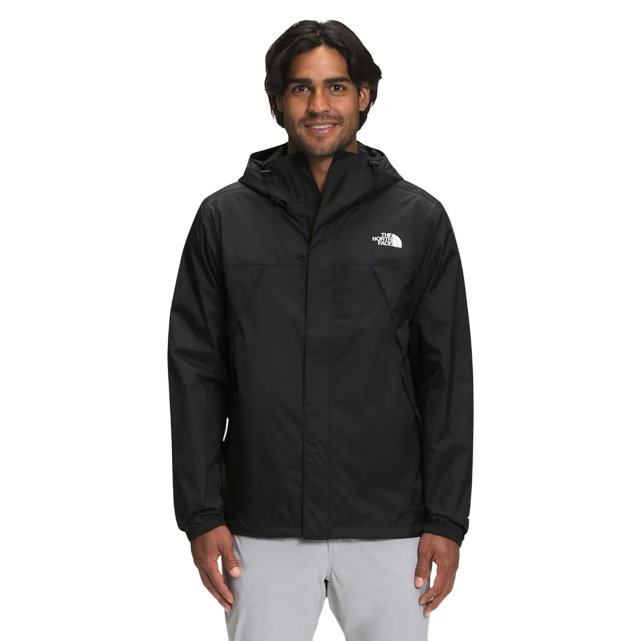Short NonIrritating Tagless Neck The North Face Giacca antipioggia e vento da uomo Antora NF0A7QEYJK3 nero