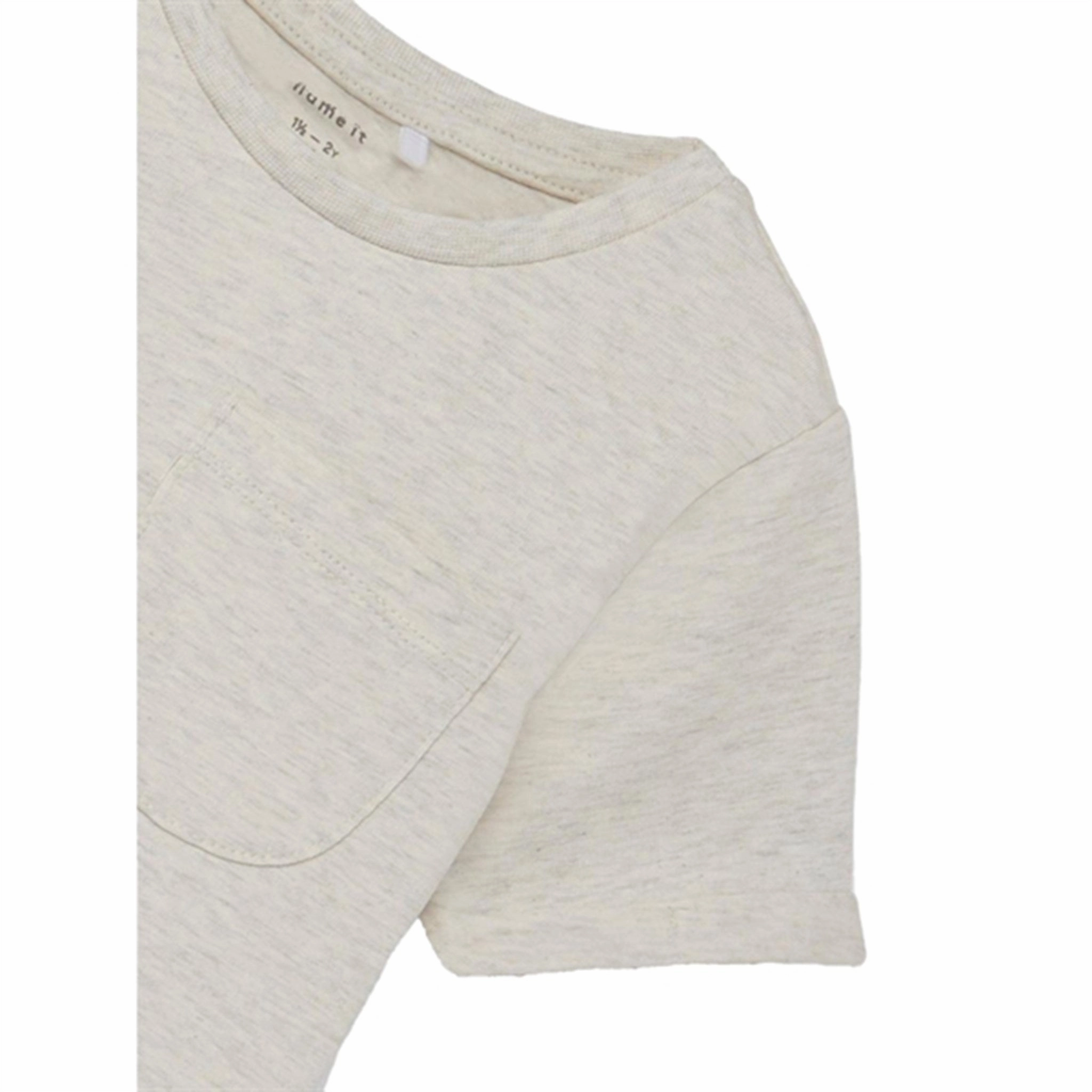 Name it Peyote Melange Jolo T-Shirt BreathableMeshLining Classic timelessness