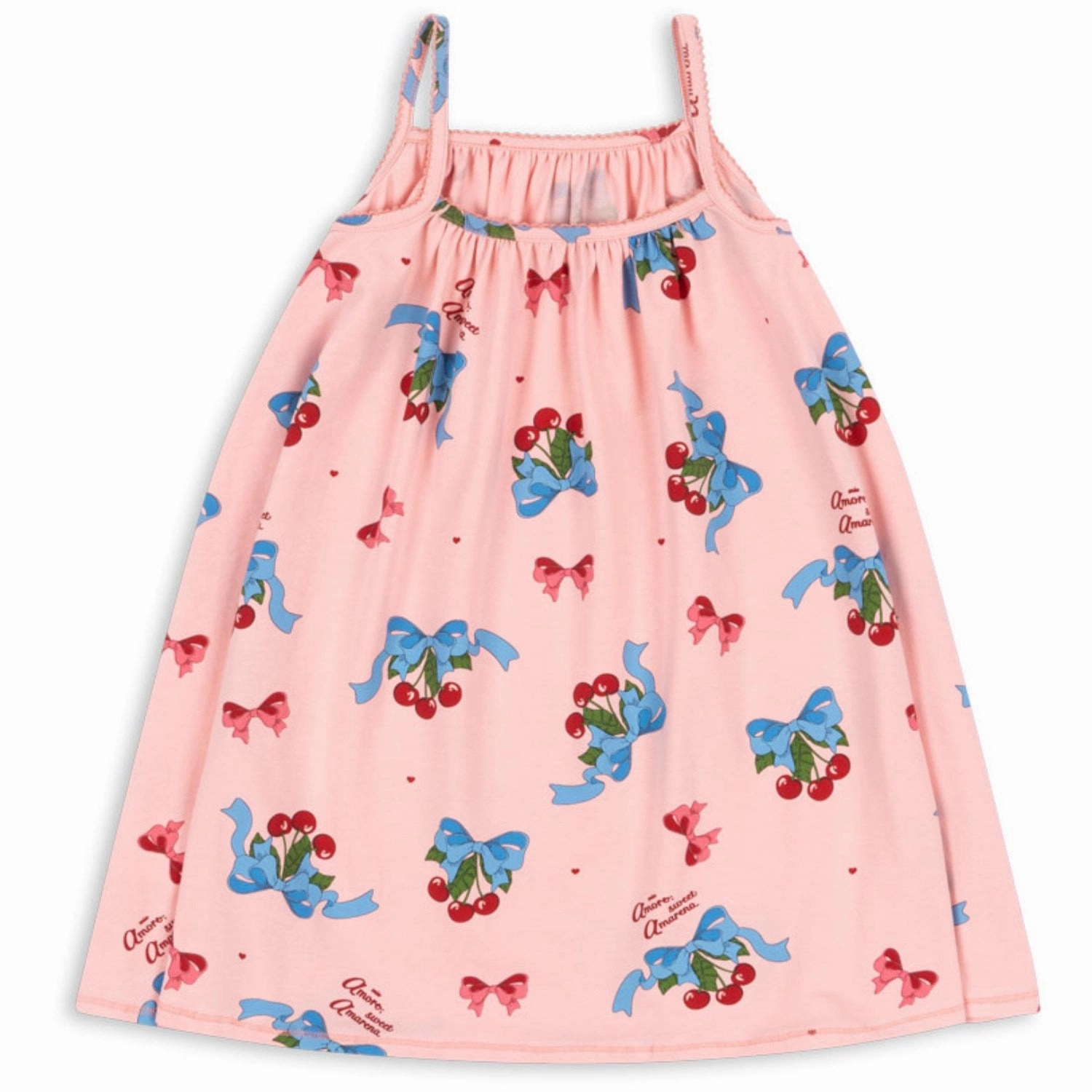 Live Soft Delicate Touch Konges Sl?jd Amarena Basic Strap Dress Gots