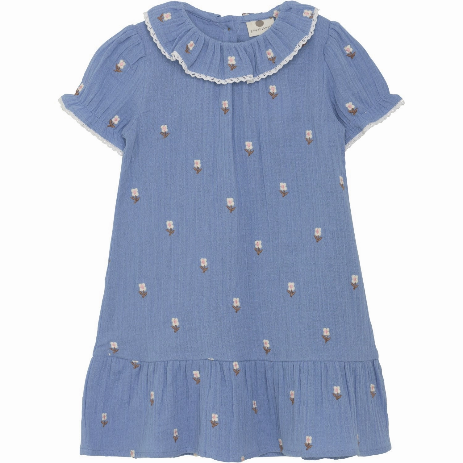 En Fant Infinity Dress Embroidery Muslin Coastal Soft