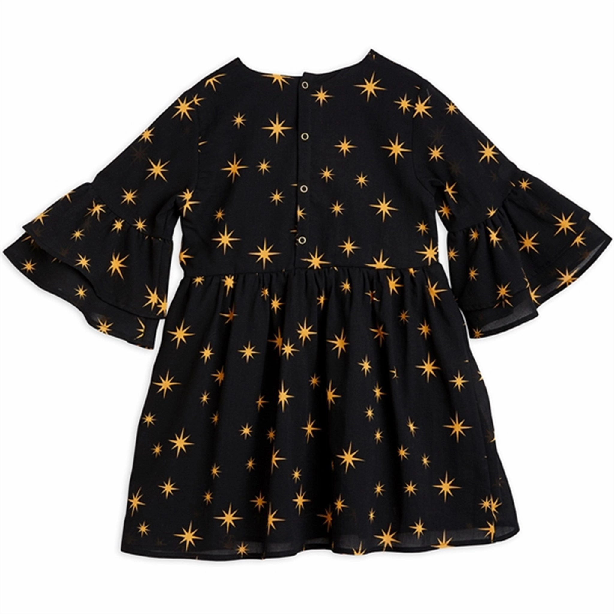 Mini Rodini Black Stars Dress Layer Base Night Party