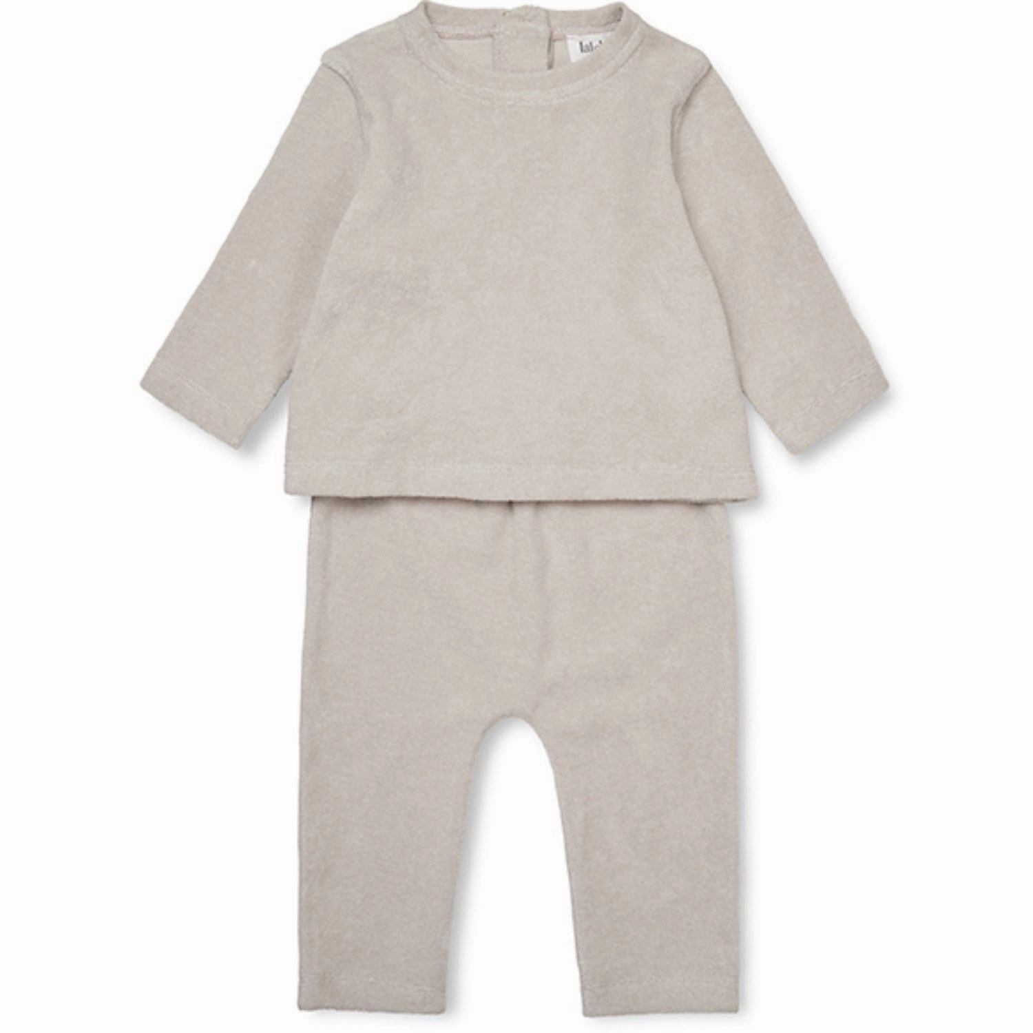 Lalaby Terry Set - Mouse Cuffed hem