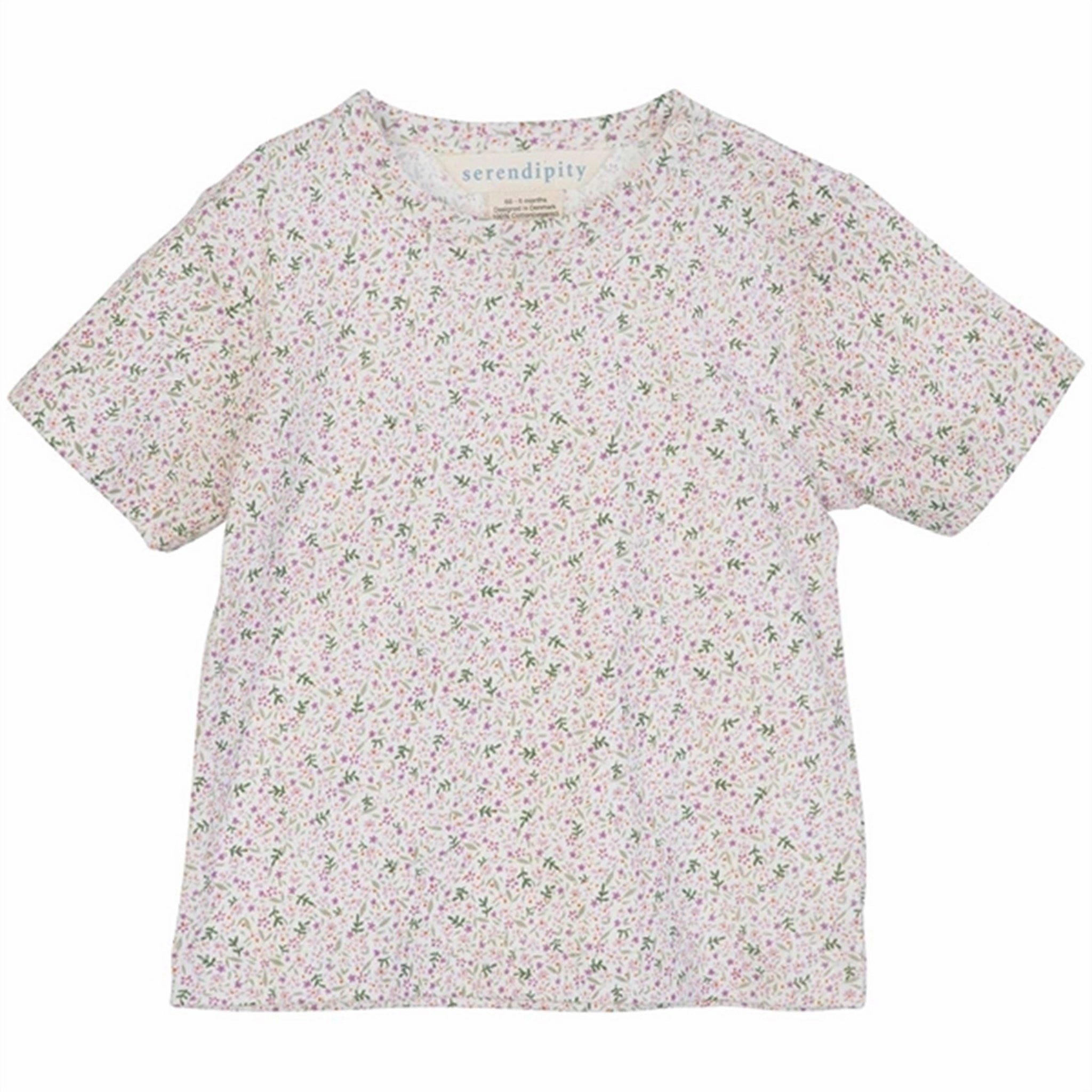 mix and match Serendipity Violet Bloom Baby Jersey Tee T-shirt