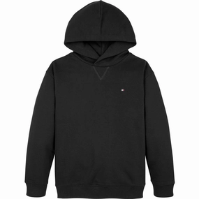 Tommy Hilfiger Black Hoodie Winter Night