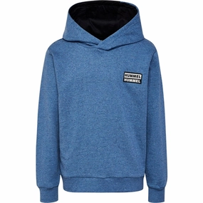 Faux Fur Trim Hummel Coronet Blue Spark Hoodie