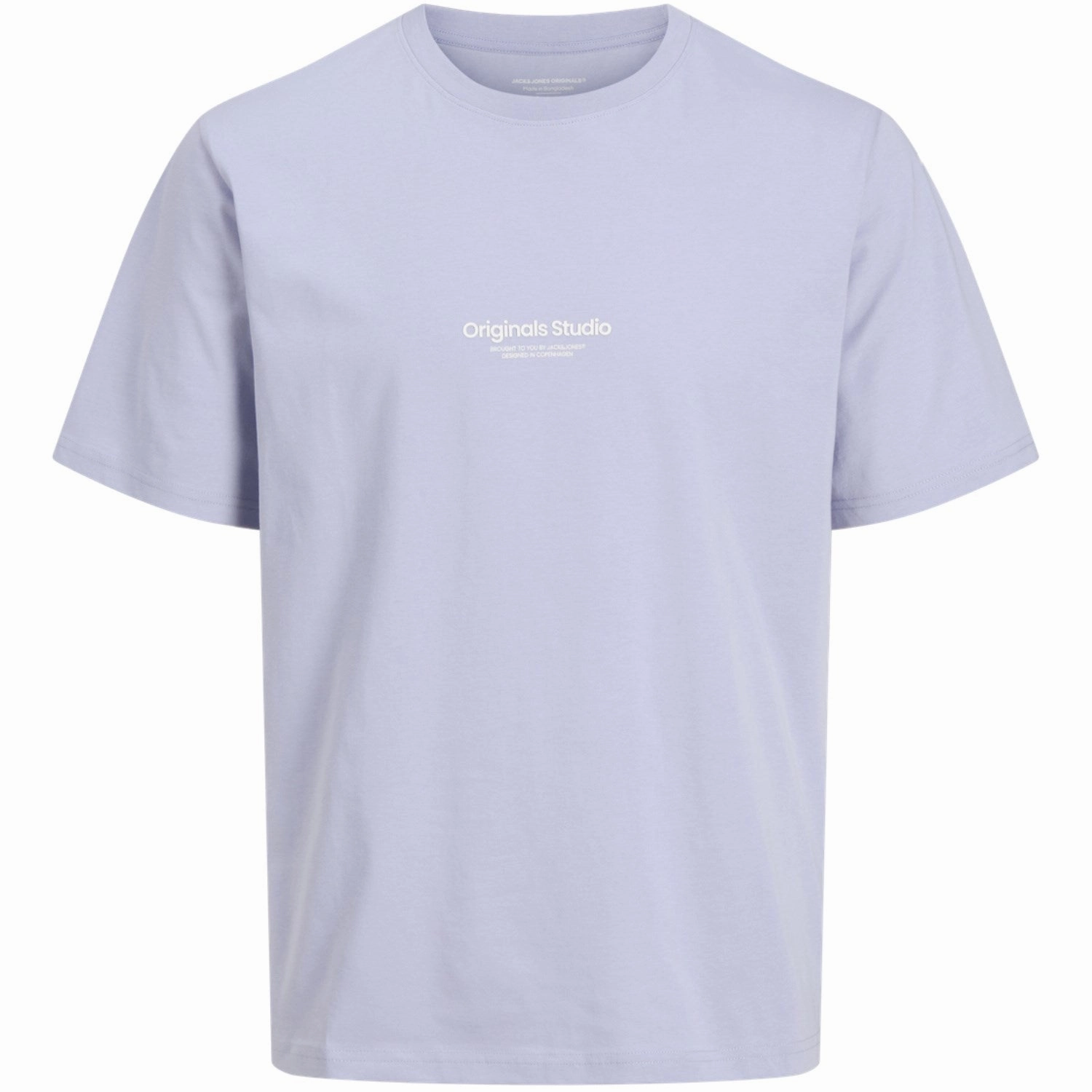 warm weather Anti Pilling Finish Jack & Jones Junior Cosmic Sky Vesterbro T-Shirt Crew Neck Noos