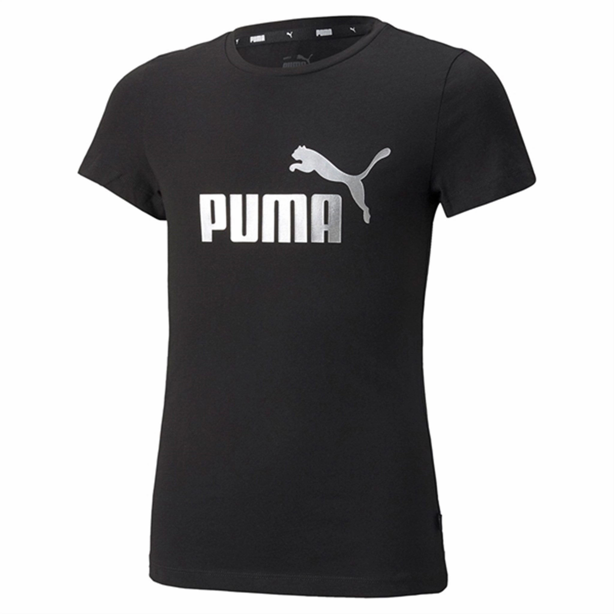 Puma T-shirt Black Flatlock stitching Men's masculinity
