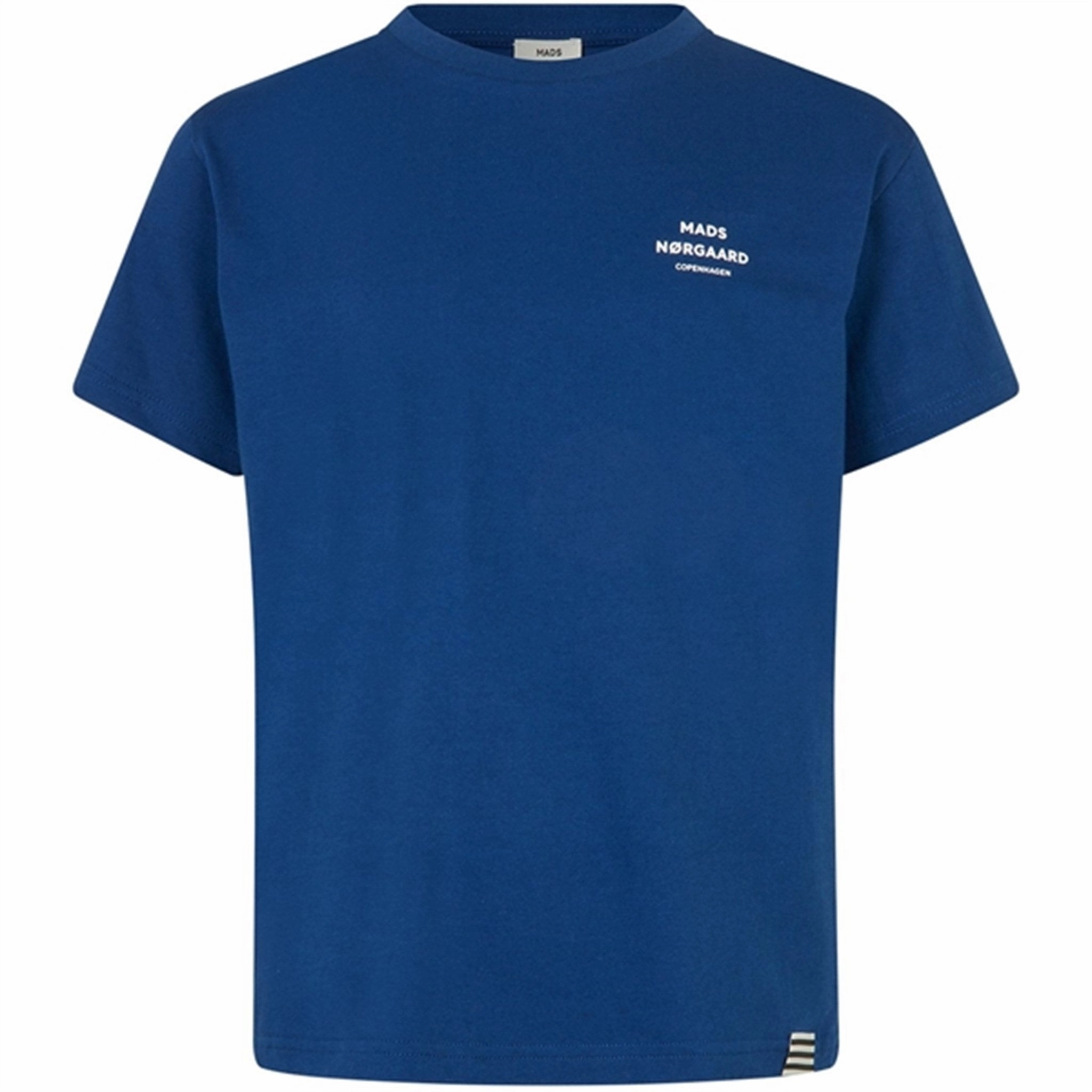 Cozy Comfort Breathable Essentials Mads N?rgaard Printed T-Shirts Thorlino T-Shirts Estate Blue